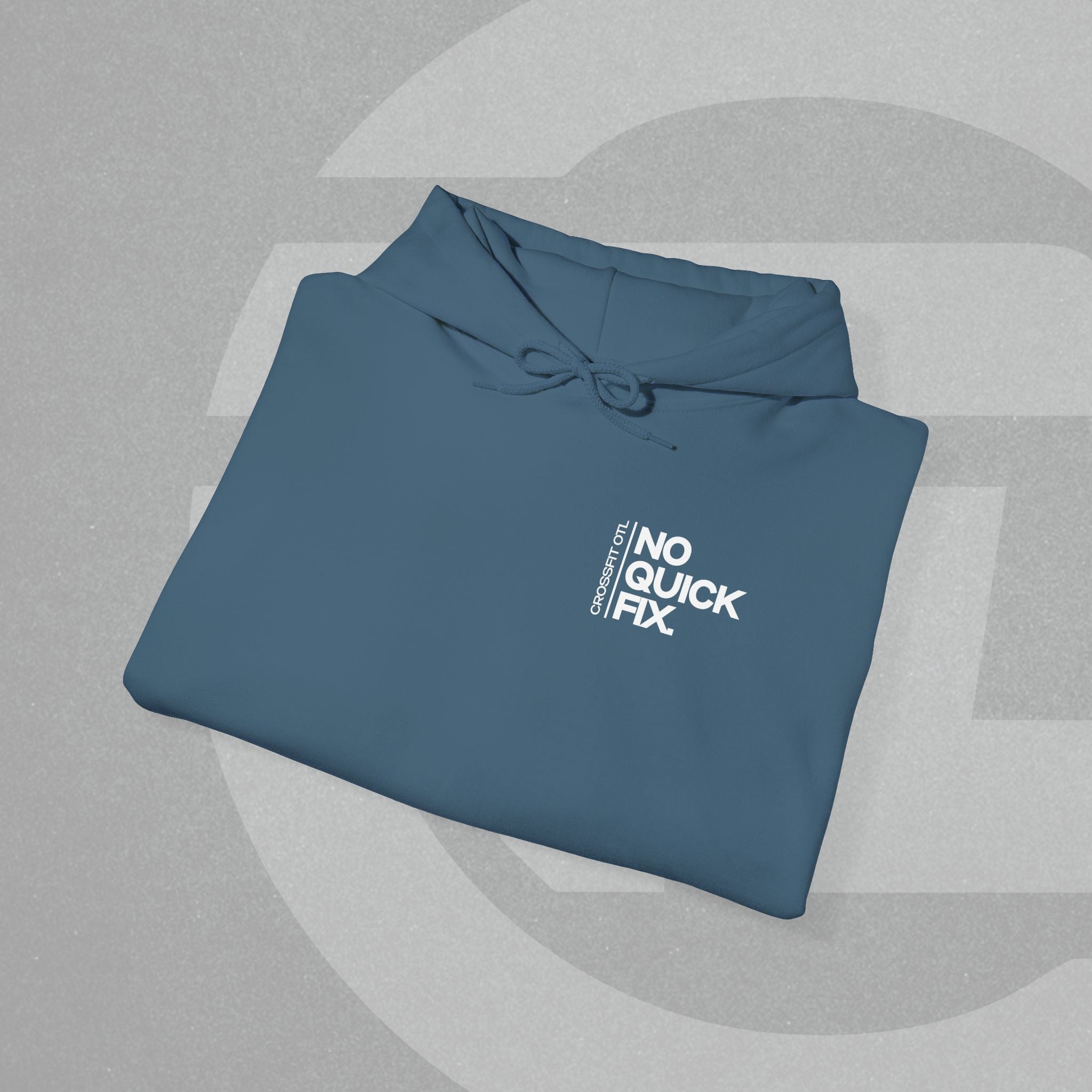 Unisex Hoodie - No Quick Fix. Consistency Creates Results.