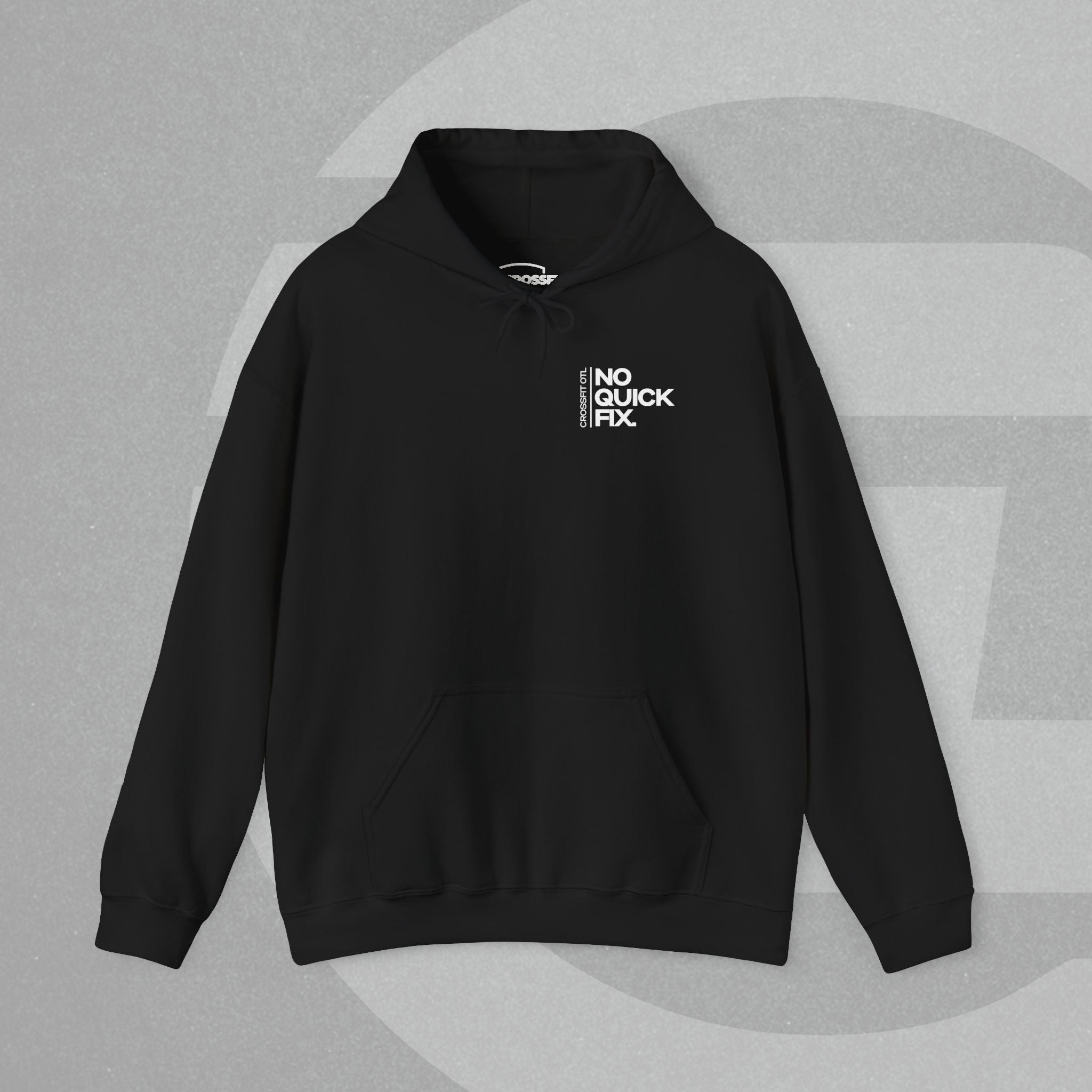 Unisex Hoodie - No Quick Fix. Consistency Creates Results.