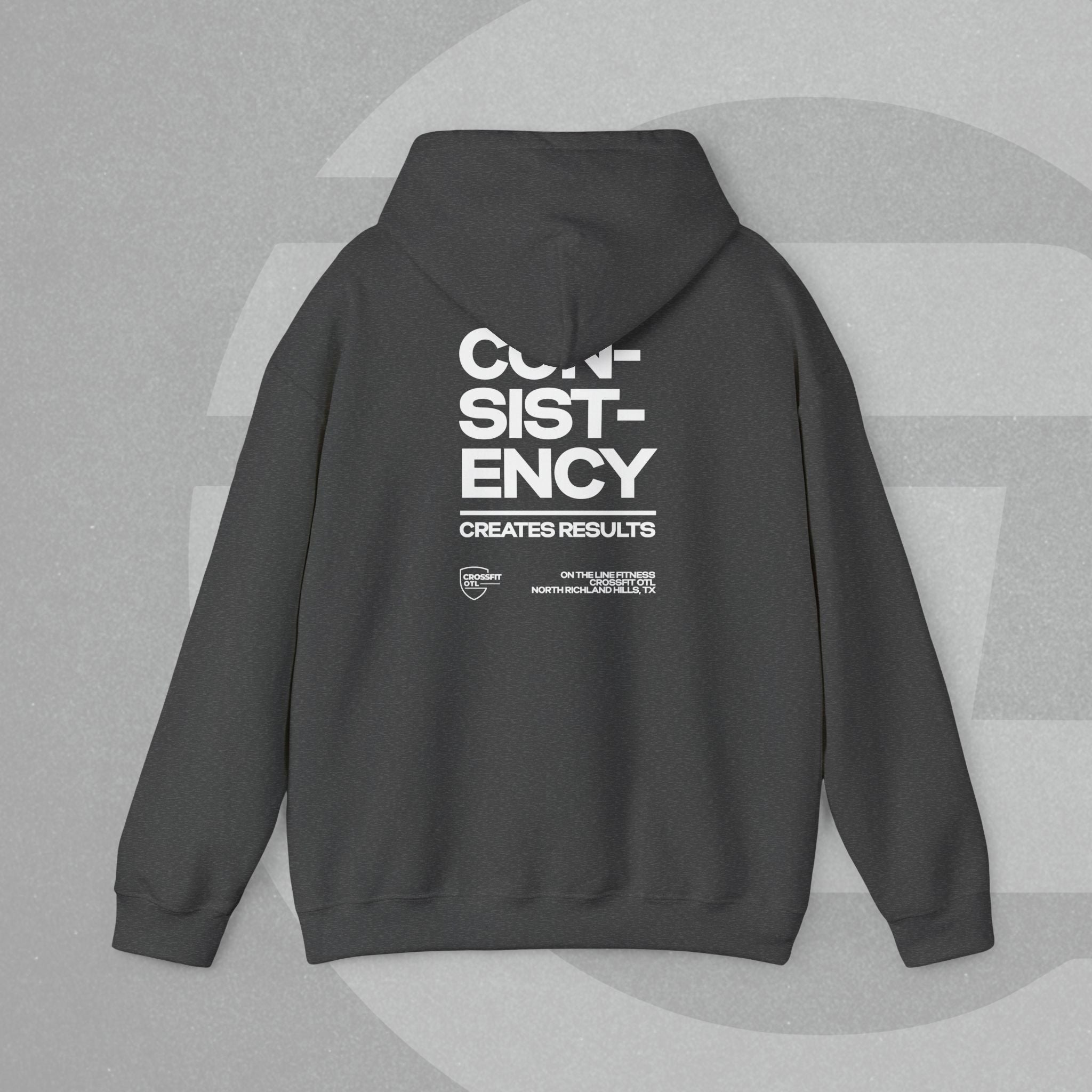Unisex Hoodie - No Quick Fix. Consistency Creates Results.