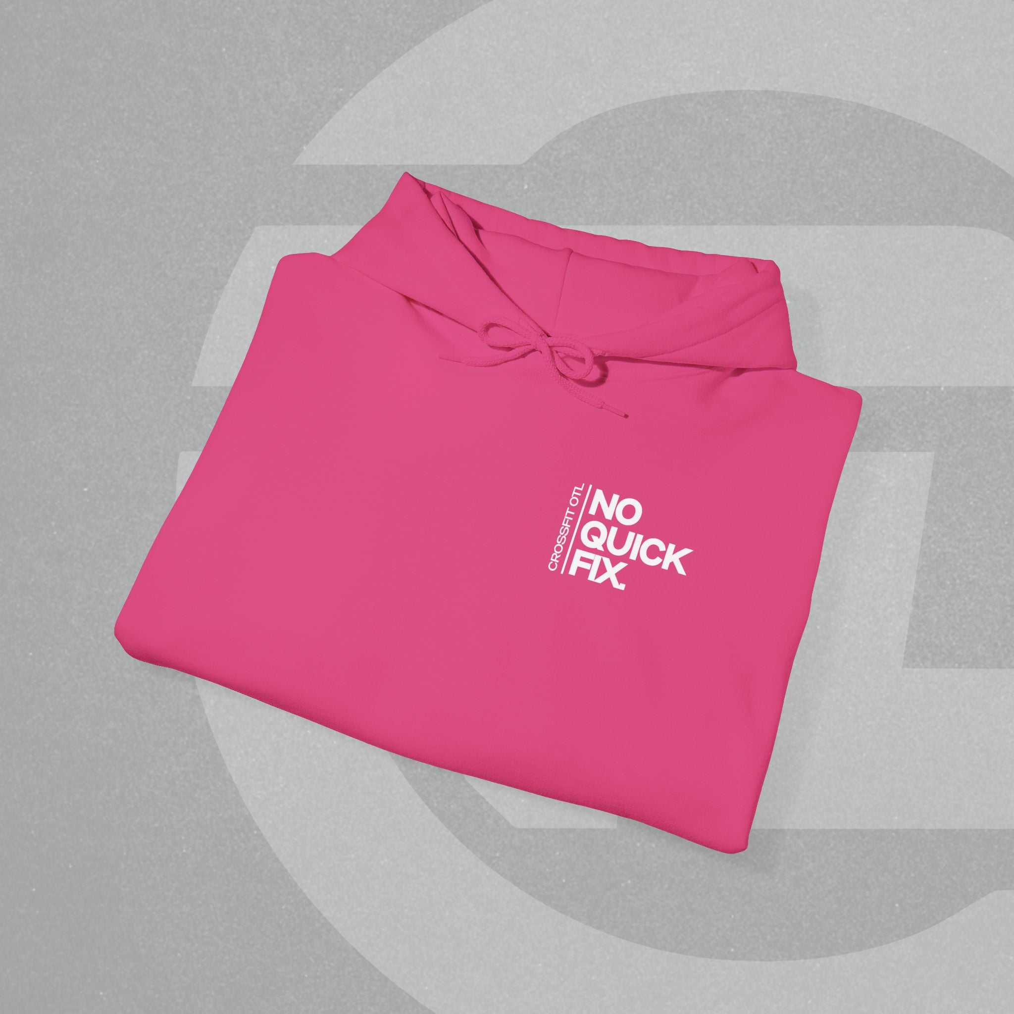 Unisex Hoodie - No Quick Fix. Consistency Creates Results.