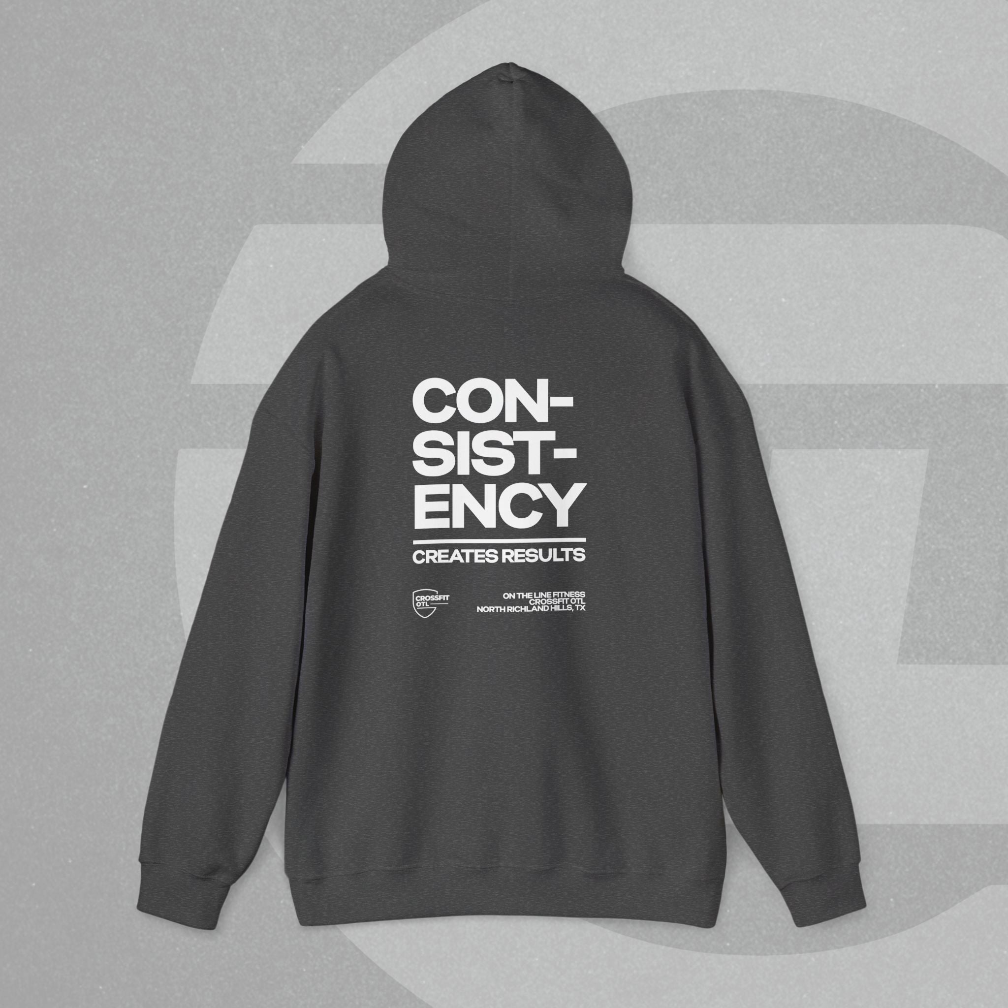 Unisex Hoodie - No Quick Fix. Consistency Creates Results.