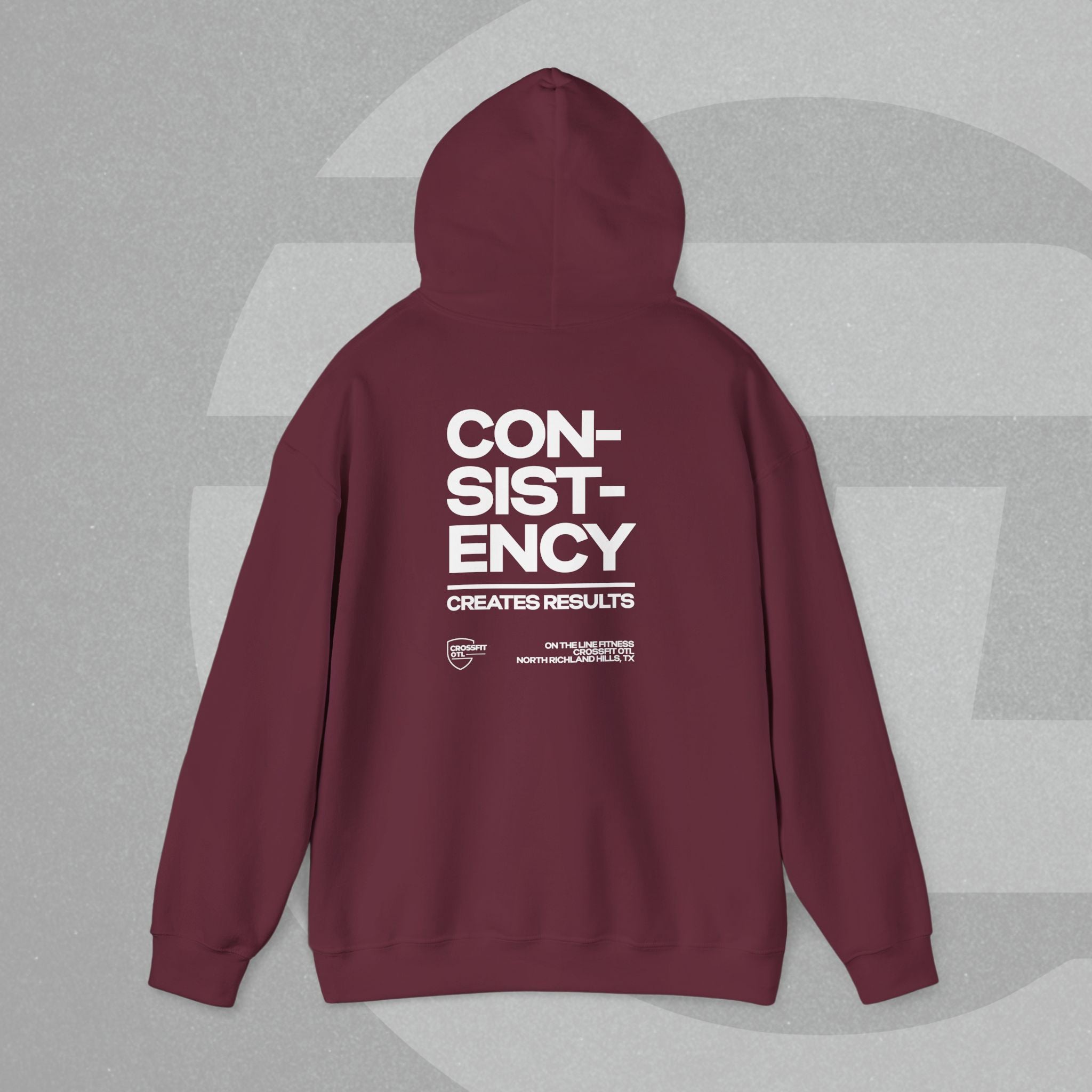 Unisex Hoodie - No Quick Fix. Consistency Creates Results.