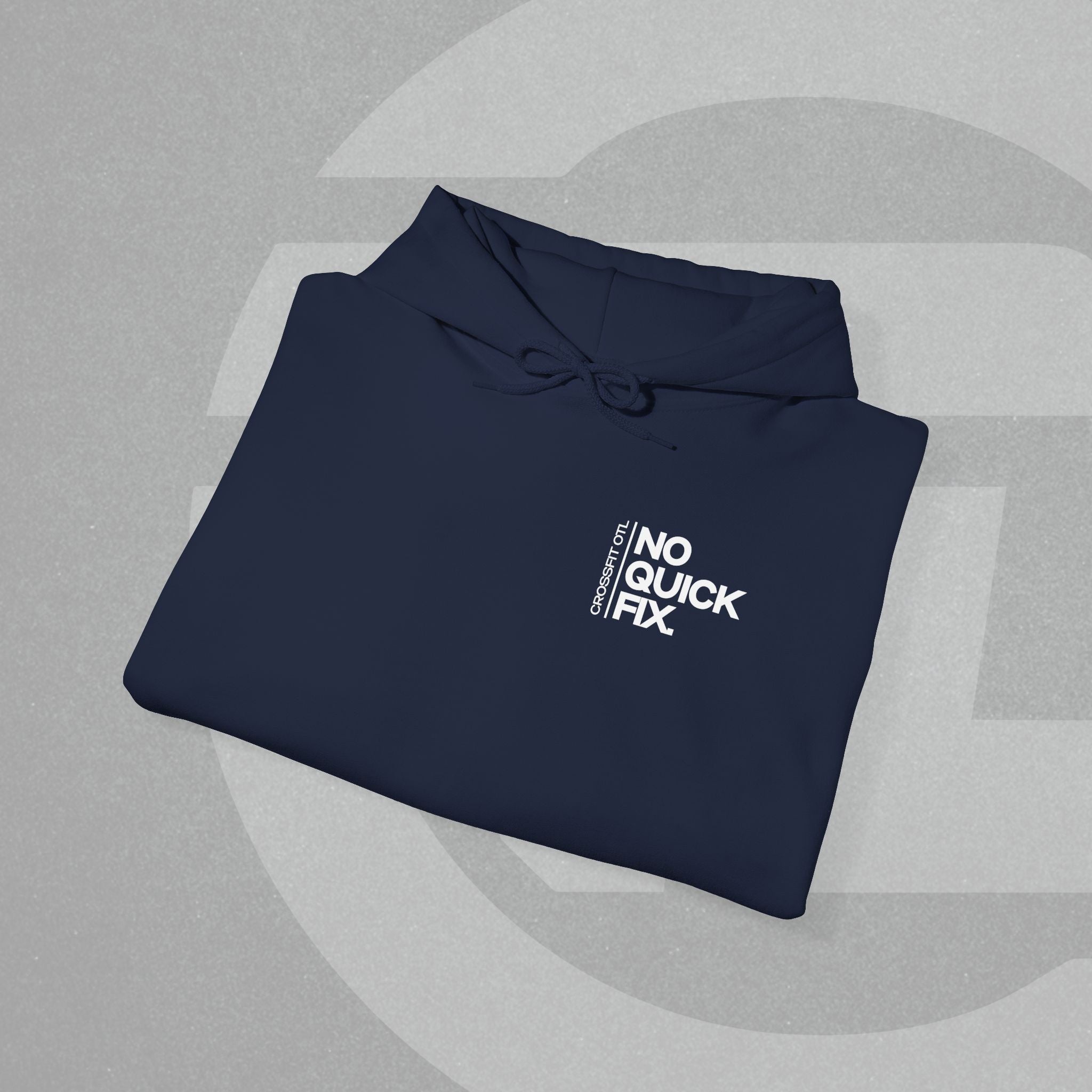 Unisex Hoodie - No Quick Fix. Consistency Creates Results.