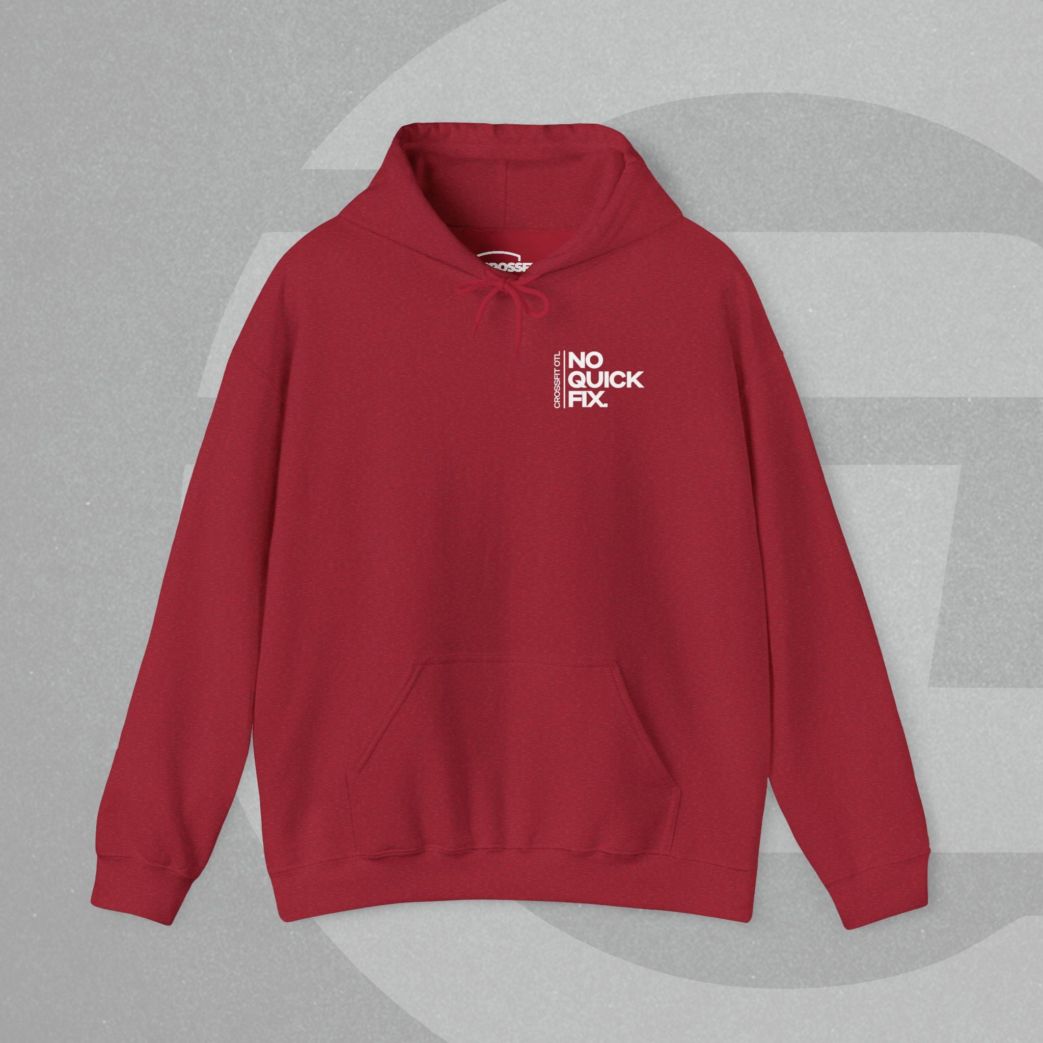 Unisex Hoodie - No Quick Fix. Consistency Creates Results.