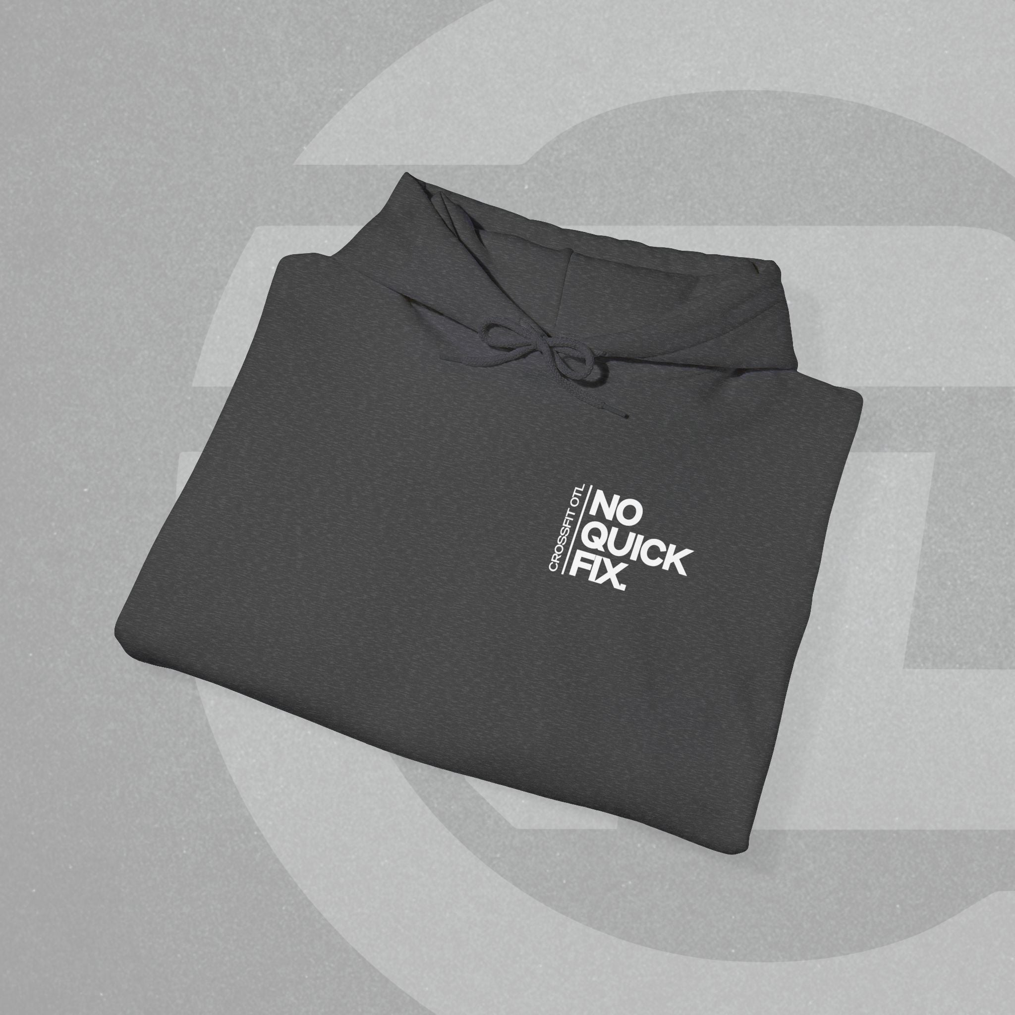 Unisex Hoodie - No Quick Fix. Consistency Creates Results.