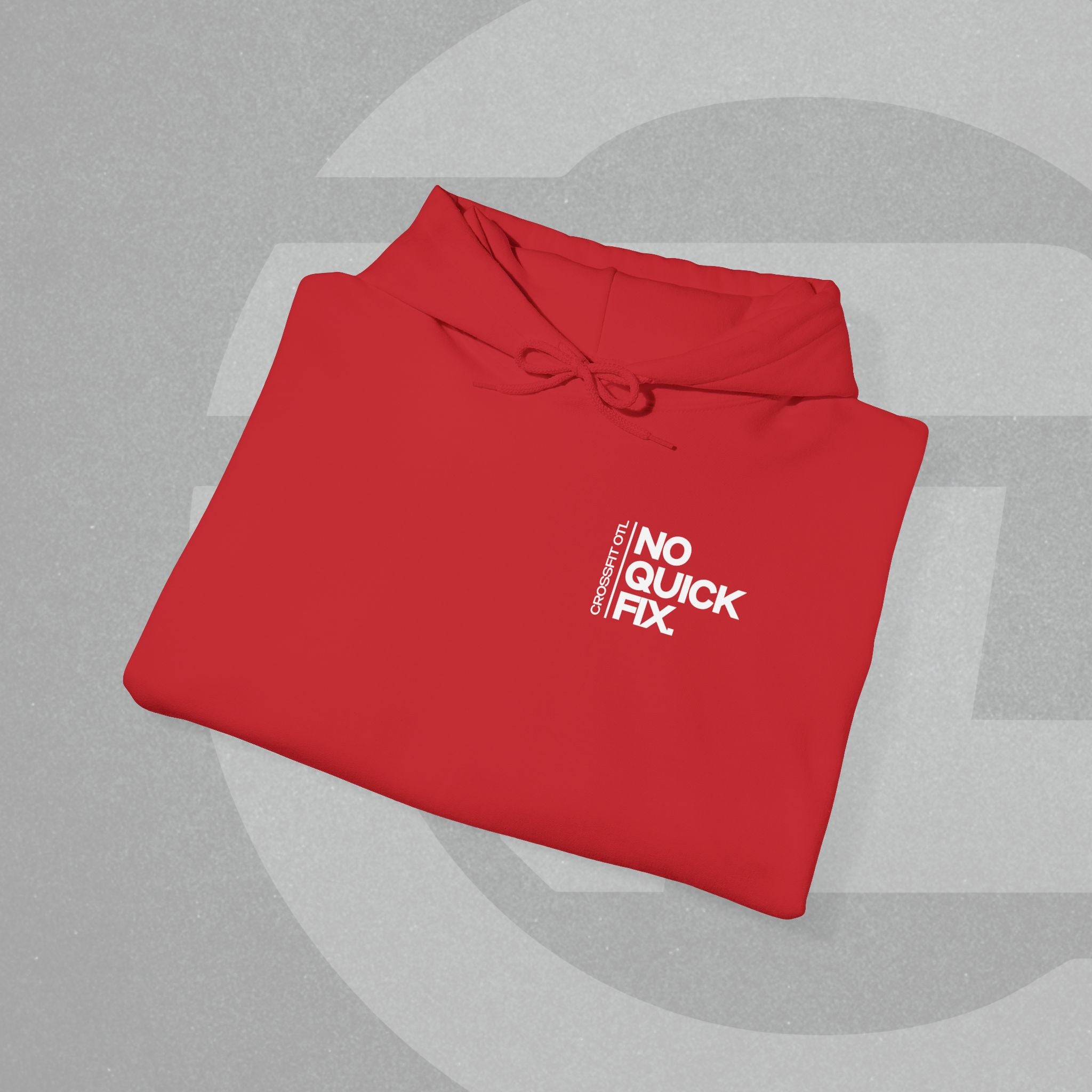 Unisex Hoodie - No Quick Fix. Consistency Creates Results.