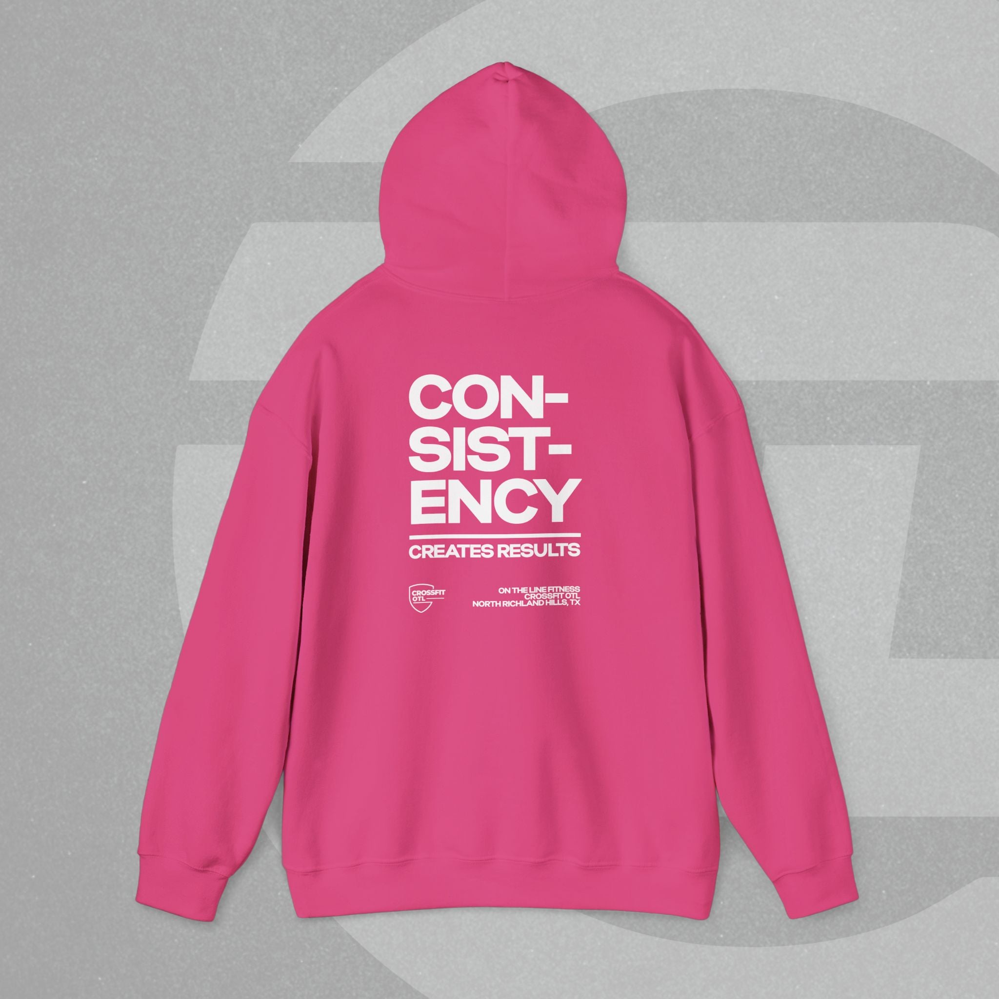 Unisex Hoodie - No Quick Fix. Consistency Creates Results.