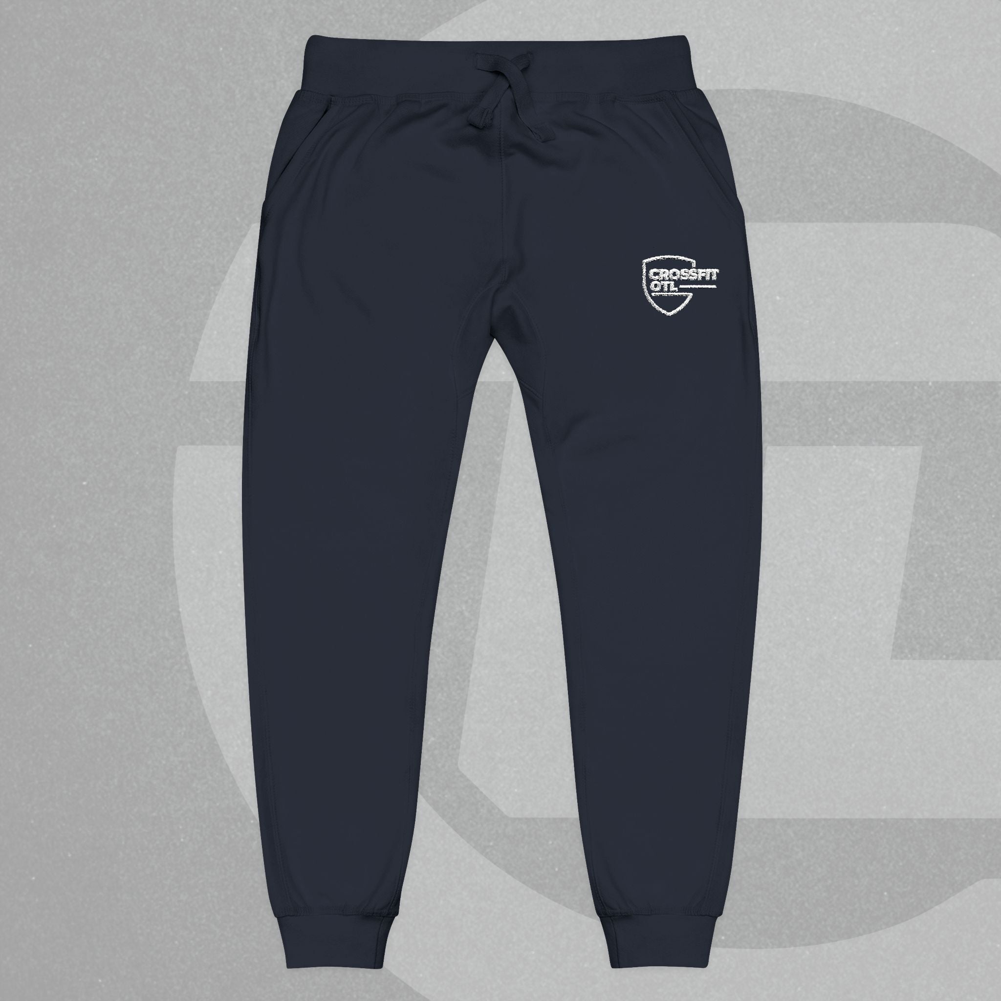 Embroidered Unisex Fleece Sweatpants