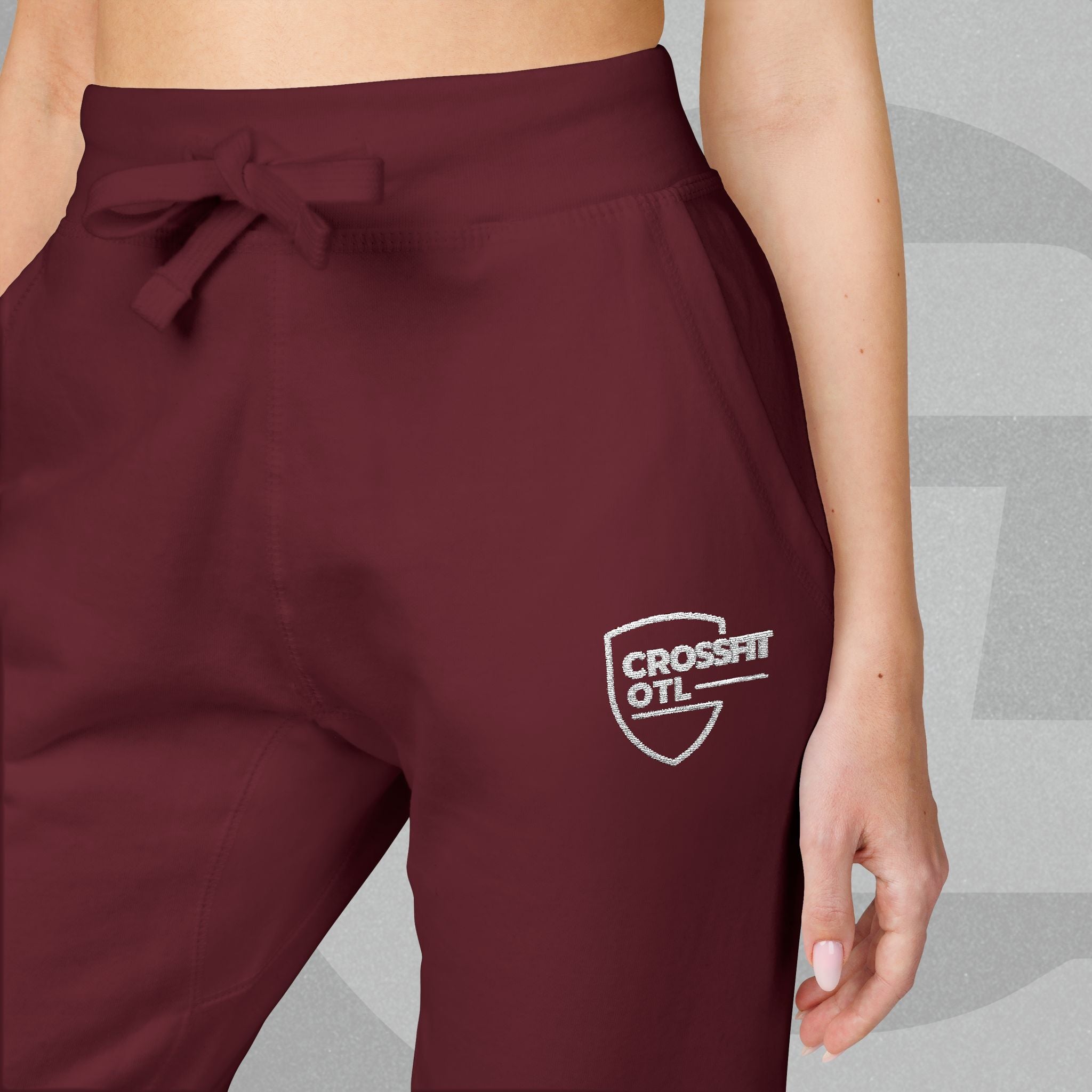 Embroidered Unisex Fleece Sweatpants