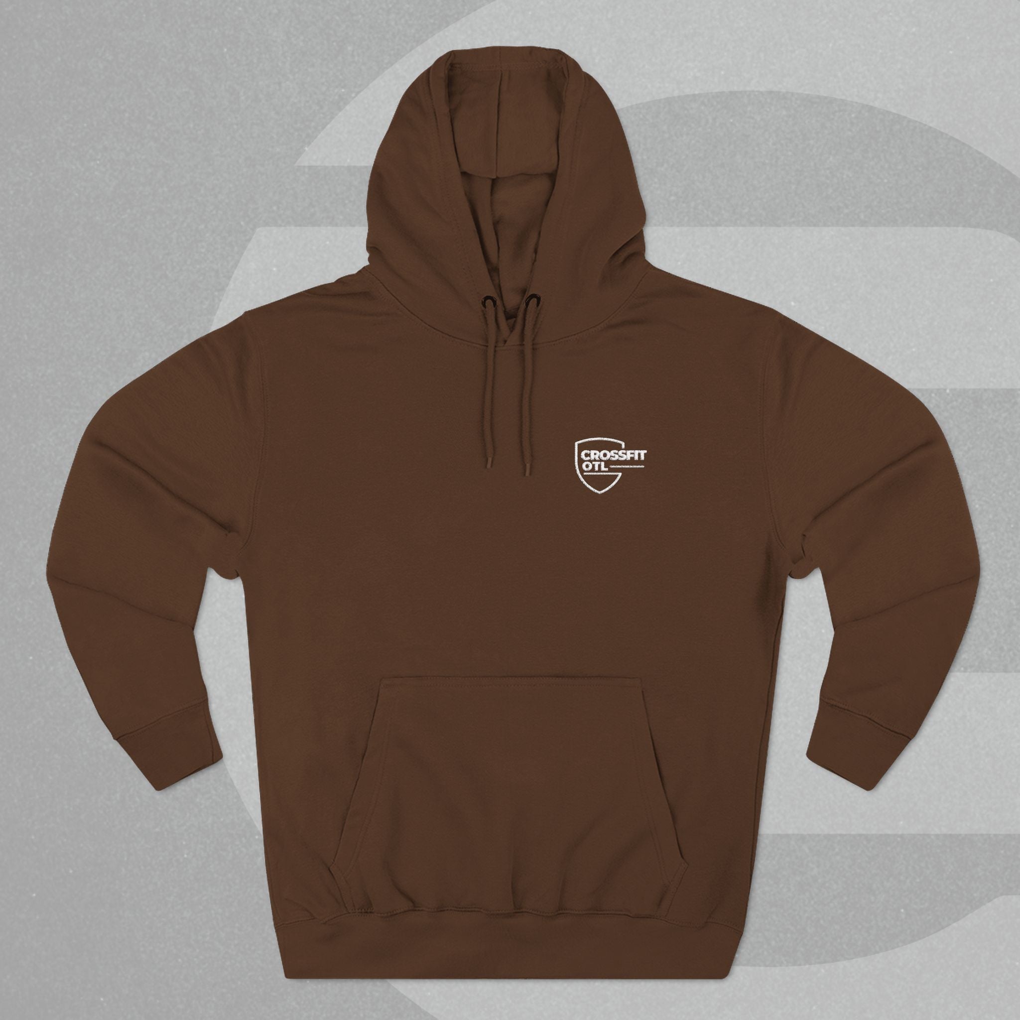 Embroidered Fleece Pullover Hoodie