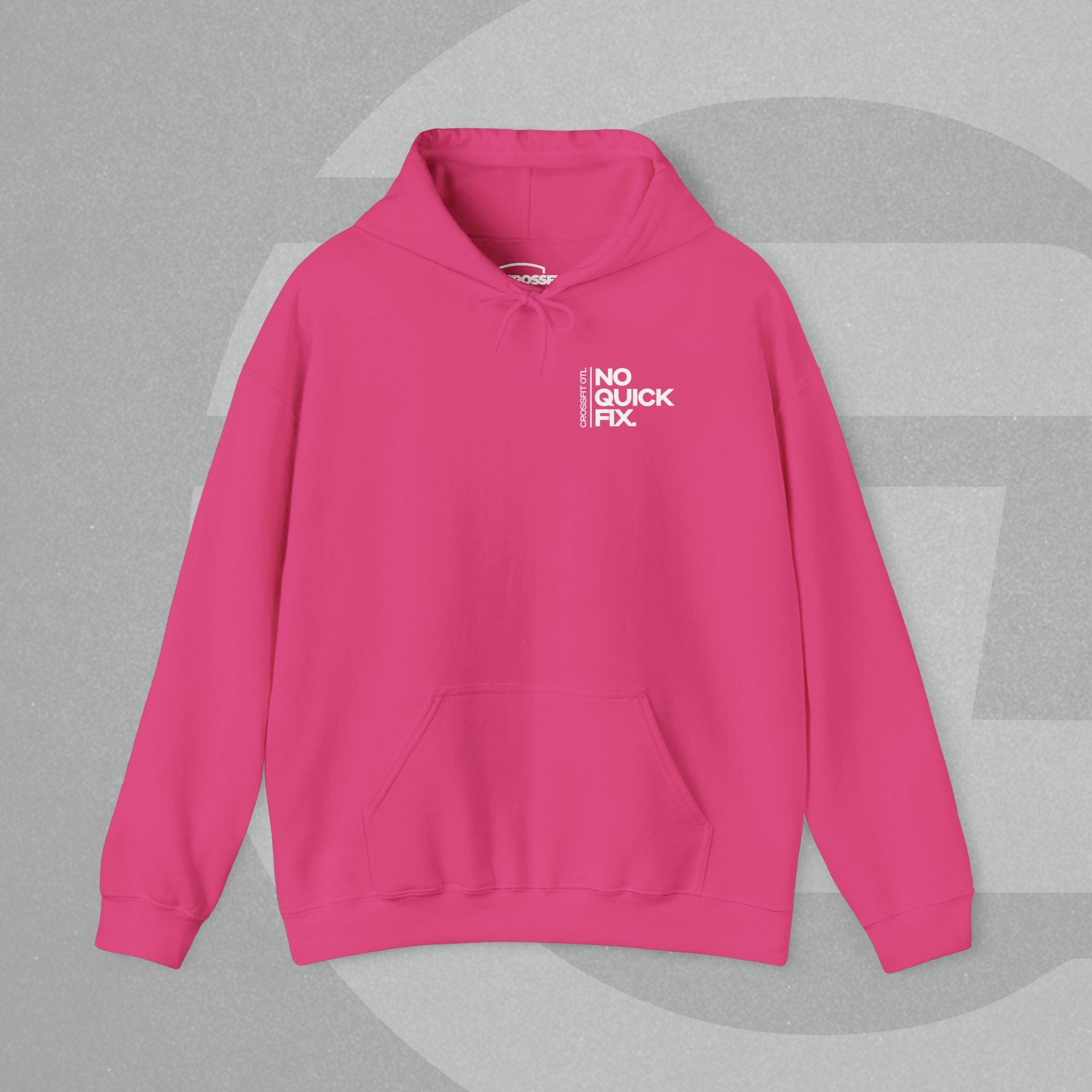 Unisex Hoodie - No Quick Fix. Consistency Creates Results.