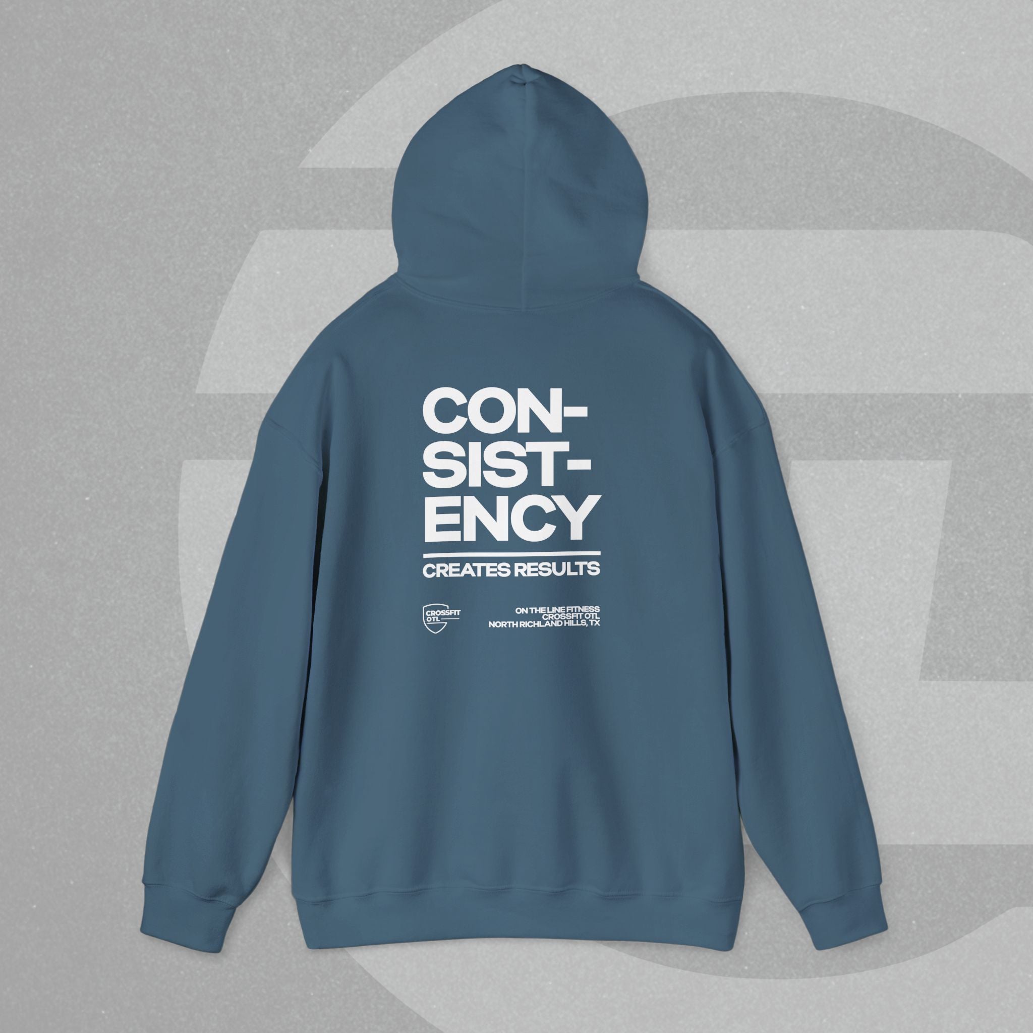 Unisex Hoodie - No Quick Fix. Consistency Creates Results.