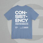 Unisex Tee - No Quick Fix. Consistency Creates Results.