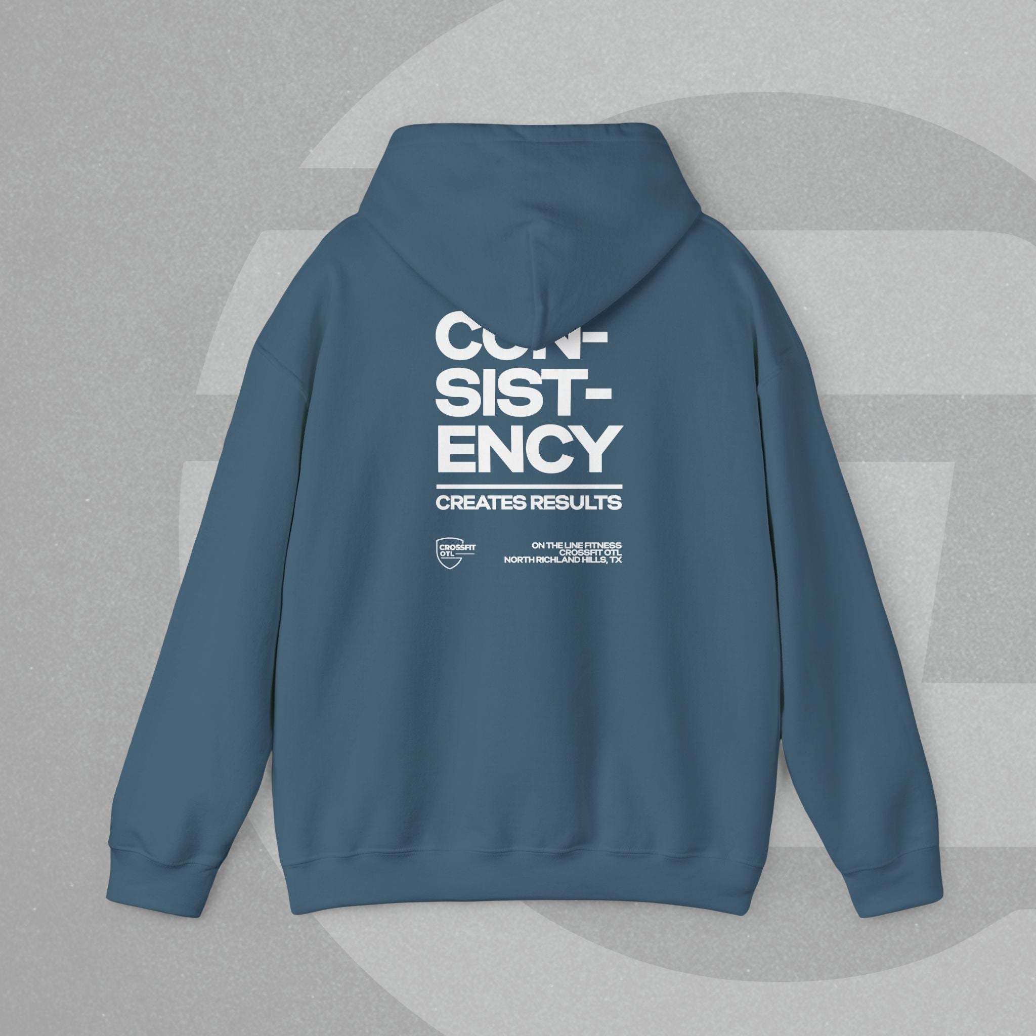 Unisex Hoodie - No Quick Fix. Consistency Creates Results.