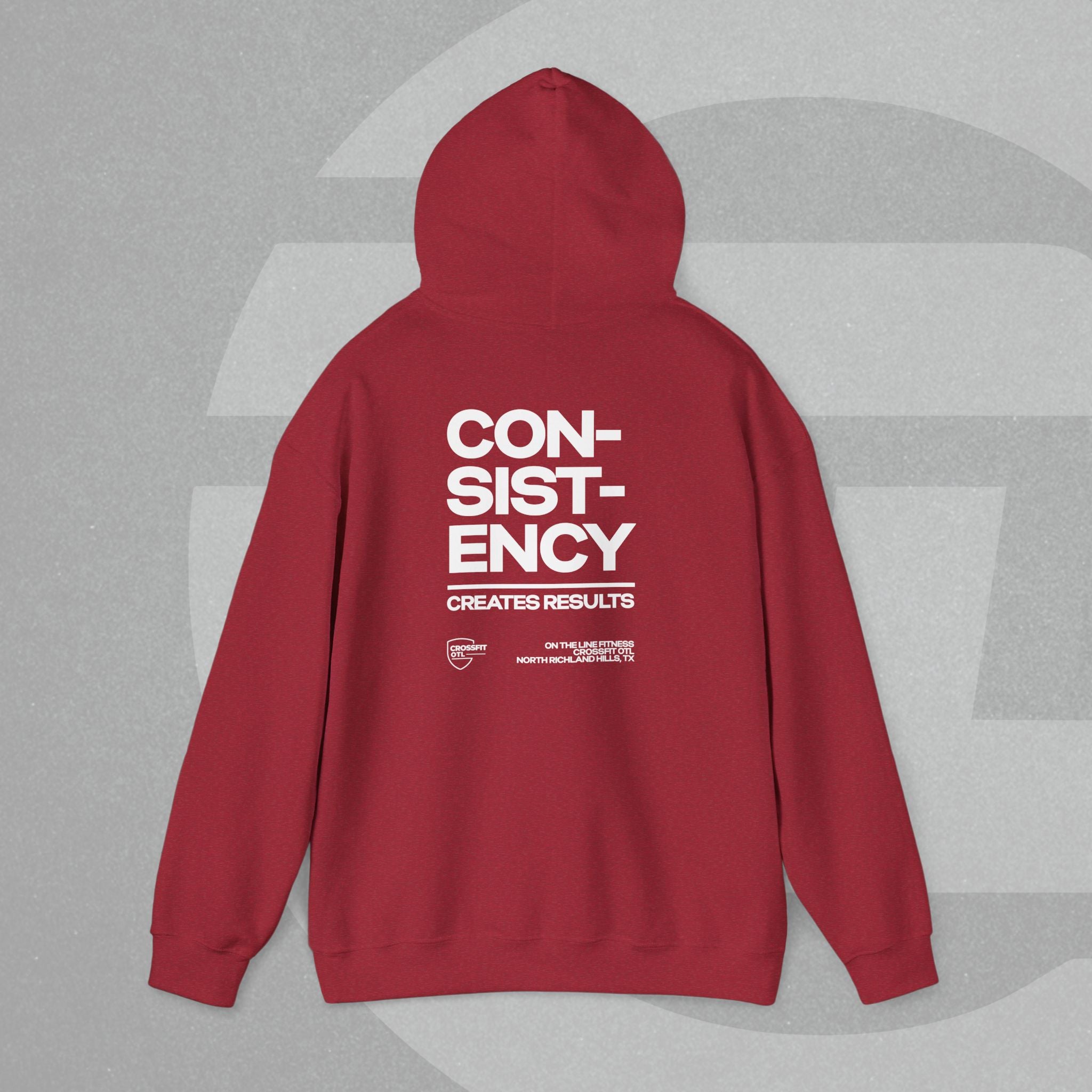 Unisex Hoodie - No Quick Fix. Consistency Creates Results.