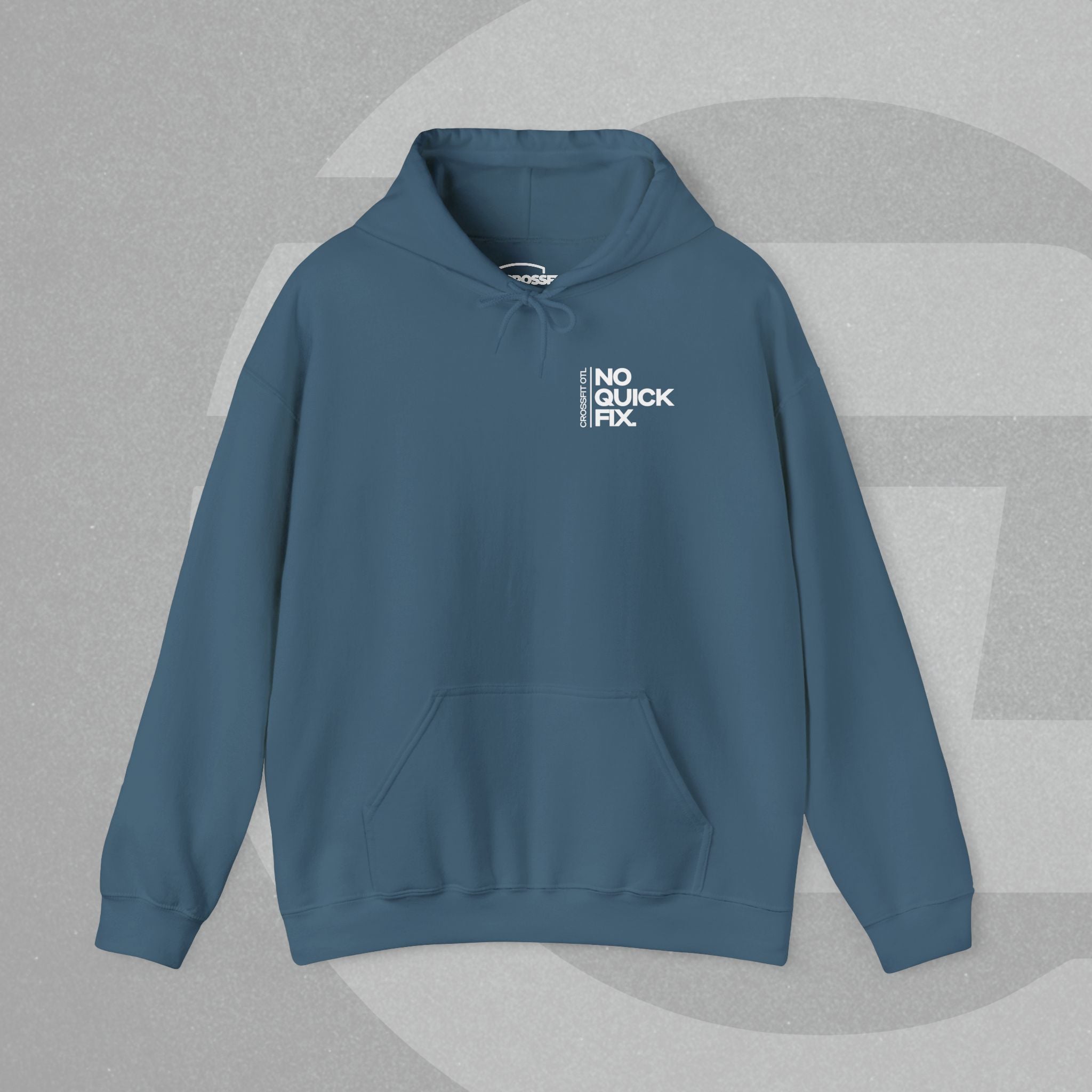 Unisex Hoodie - No Quick Fix. Consistency Creates Results.