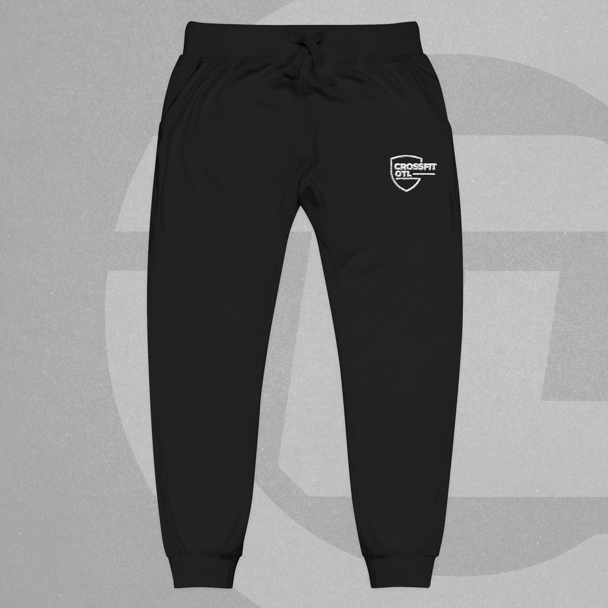 Embroidered Unisex Fleece Sweatpants