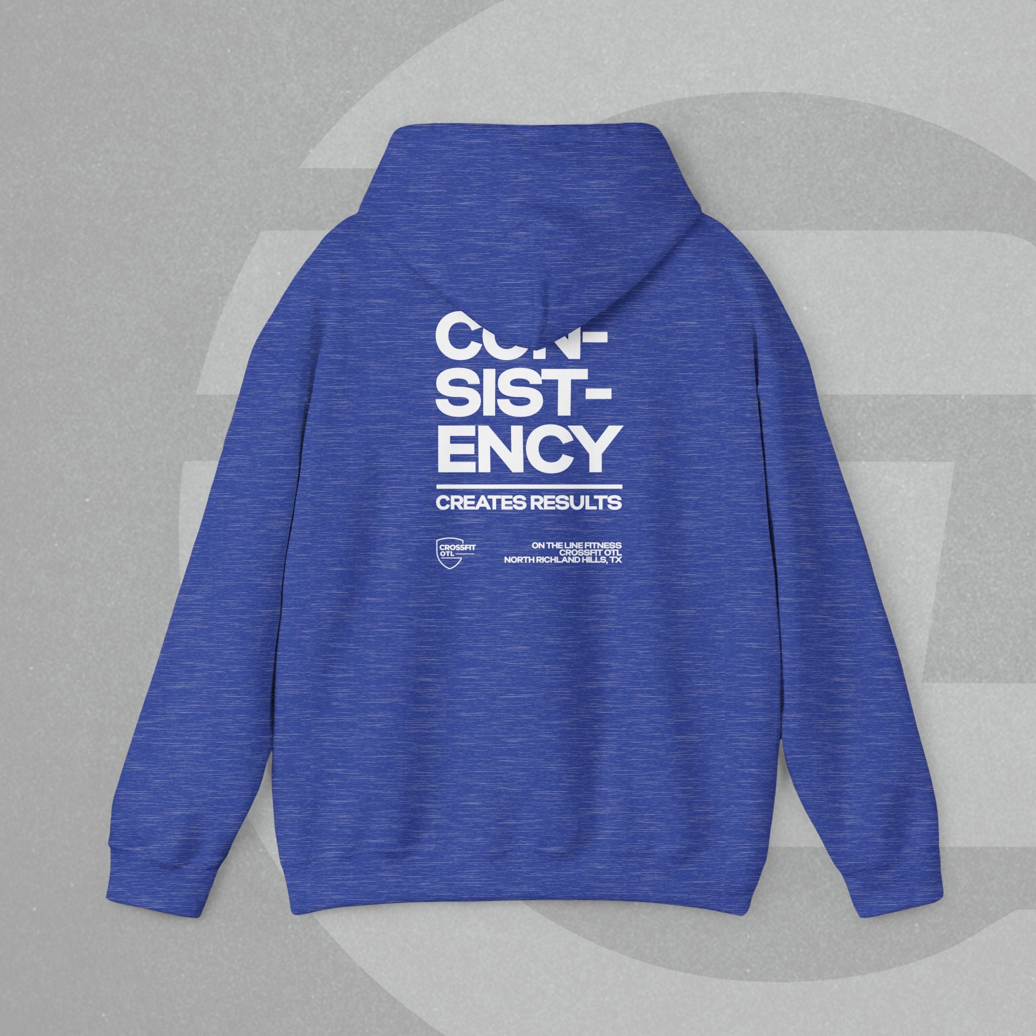 Unisex Hoodie - No Quick Fix. Consistency Creates Results.