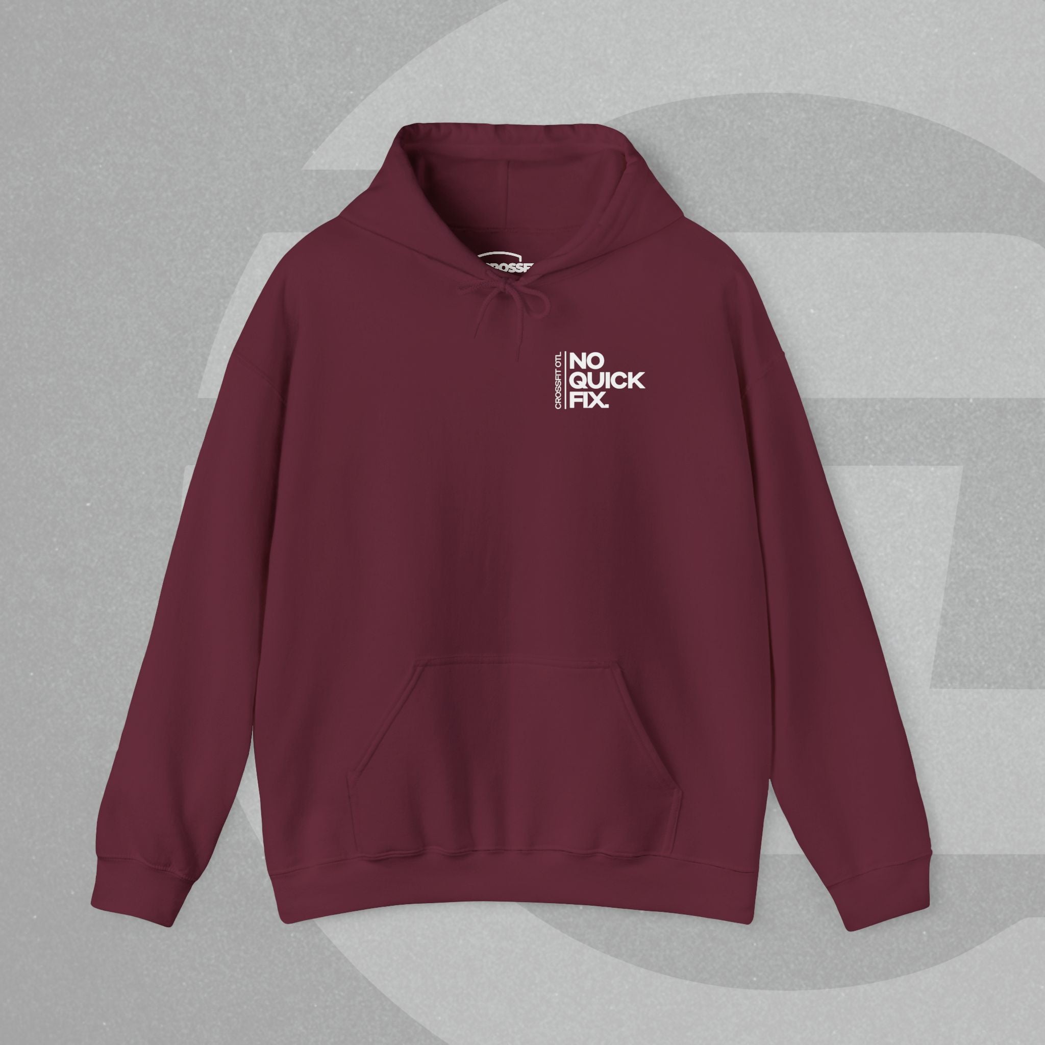 Unisex Hoodie - No Quick Fix. Consistency Creates Results.