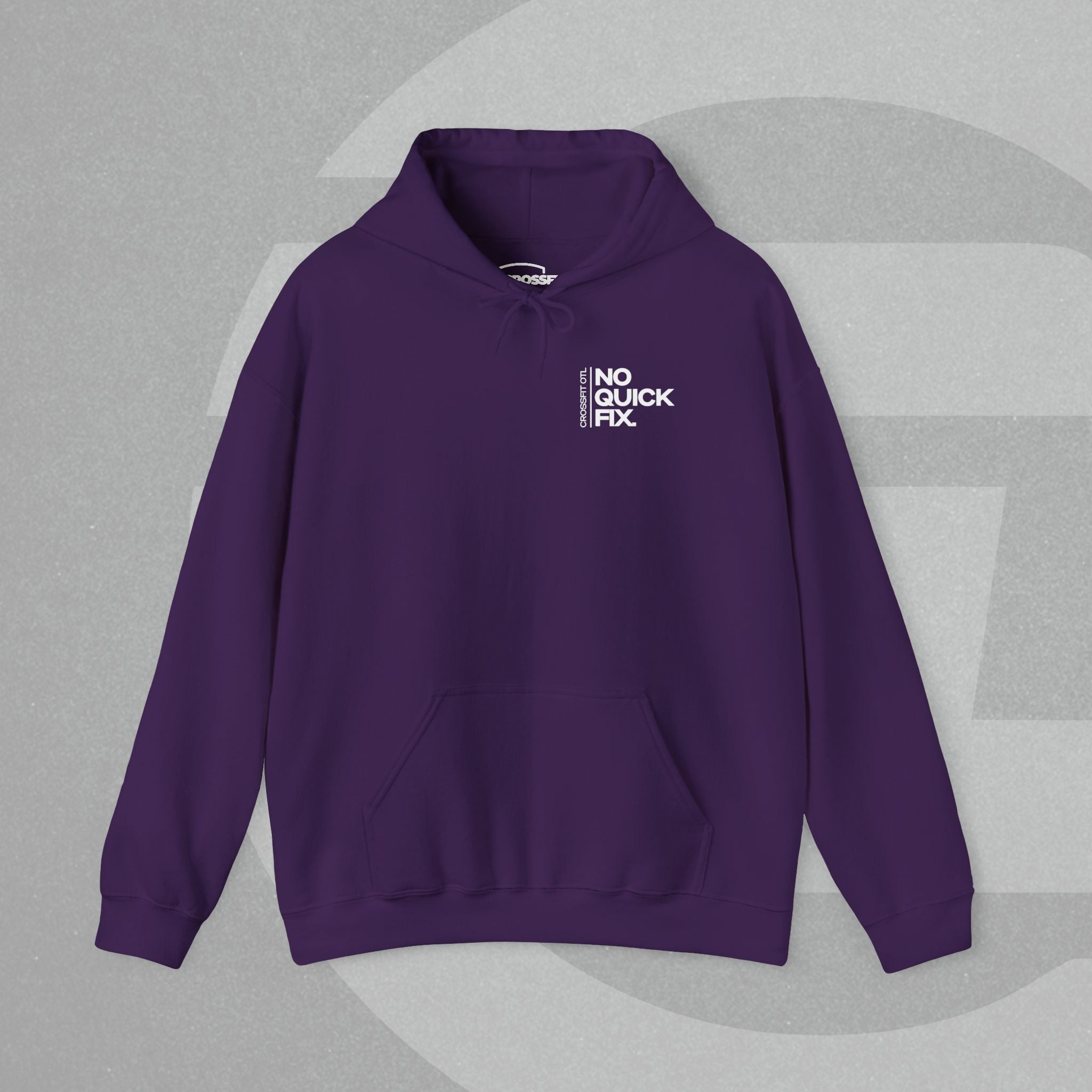 Unisex Hoodie - No Quick Fix. Consistency Creates Results.