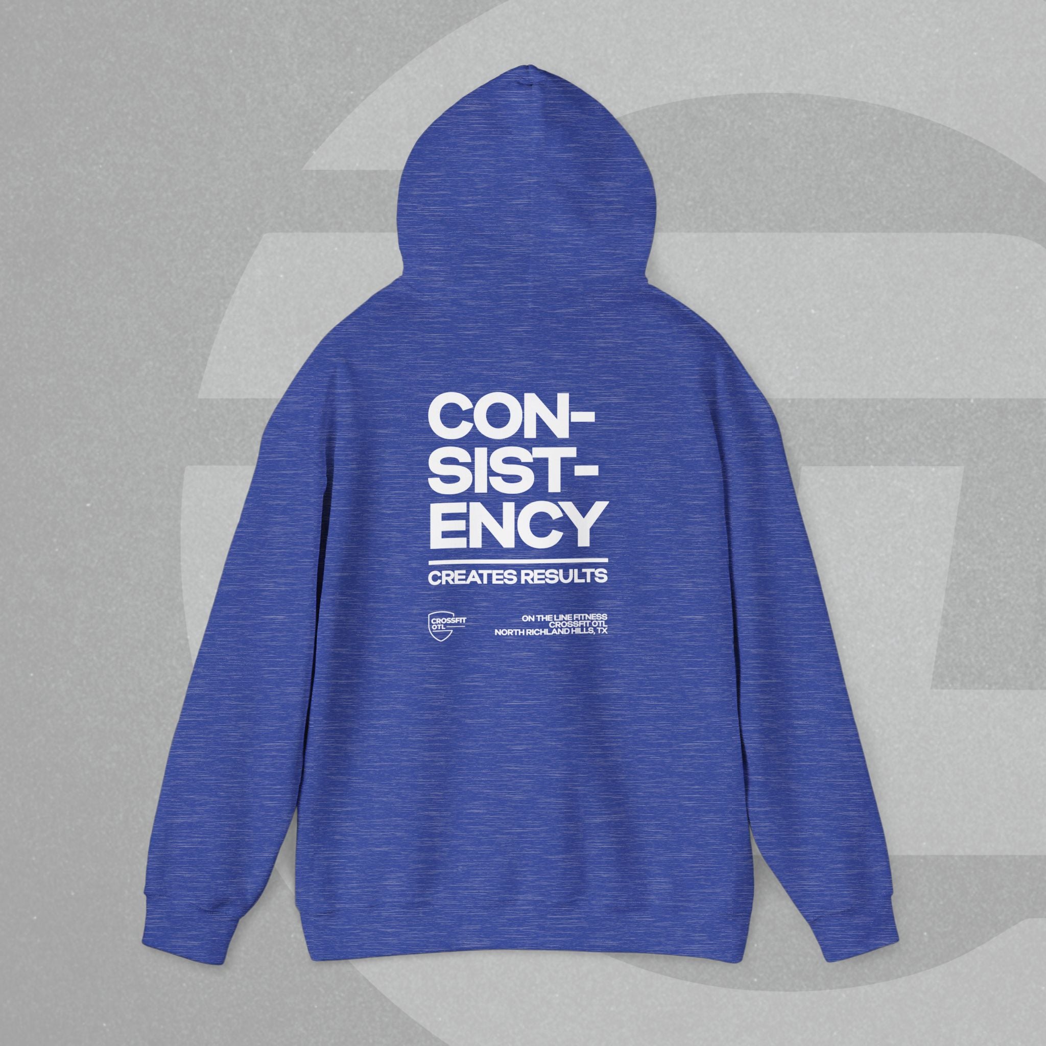Unisex Hoodie - No Quick Fix. Consistency Creates Results.