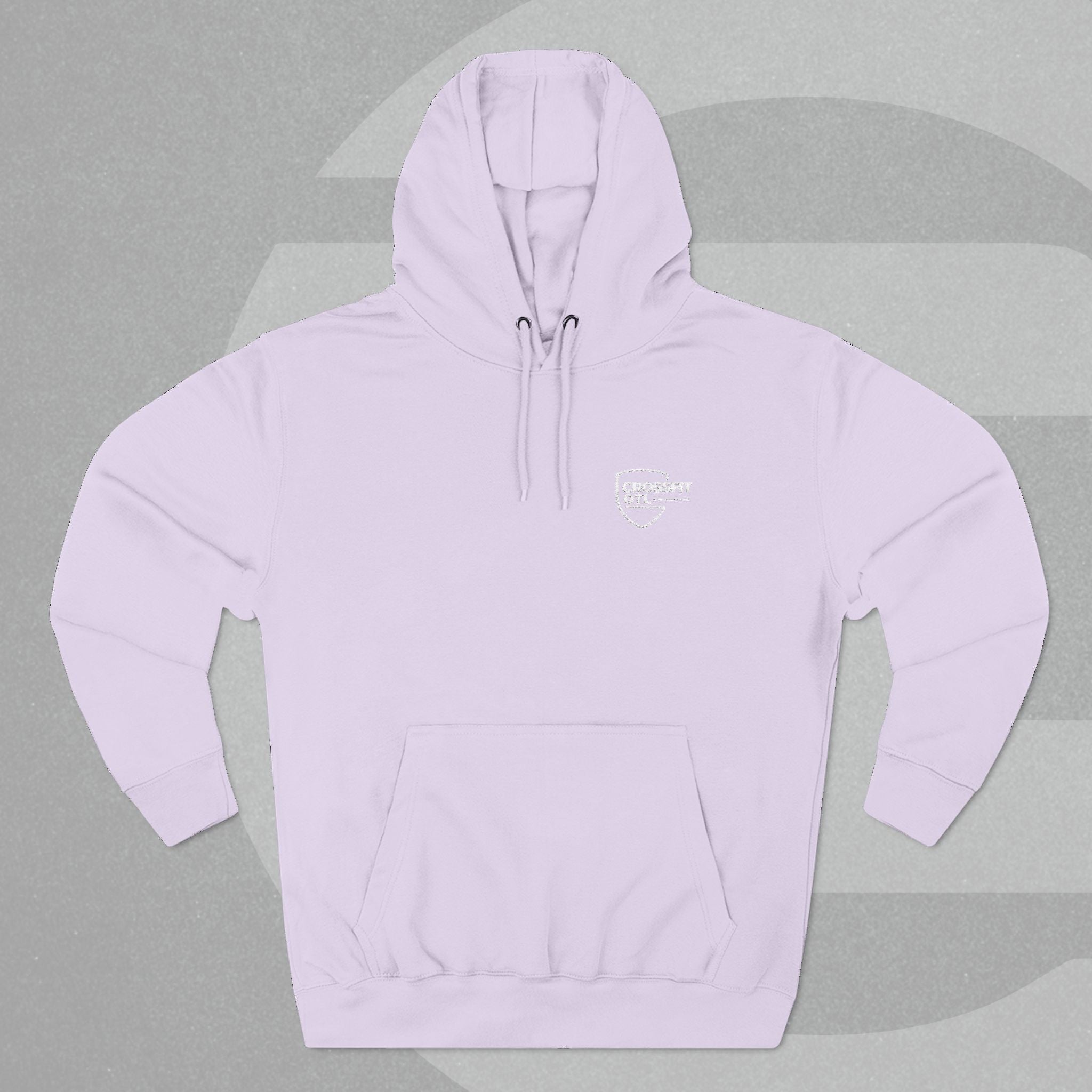 Embroidered Fleece Pullover Hoodie