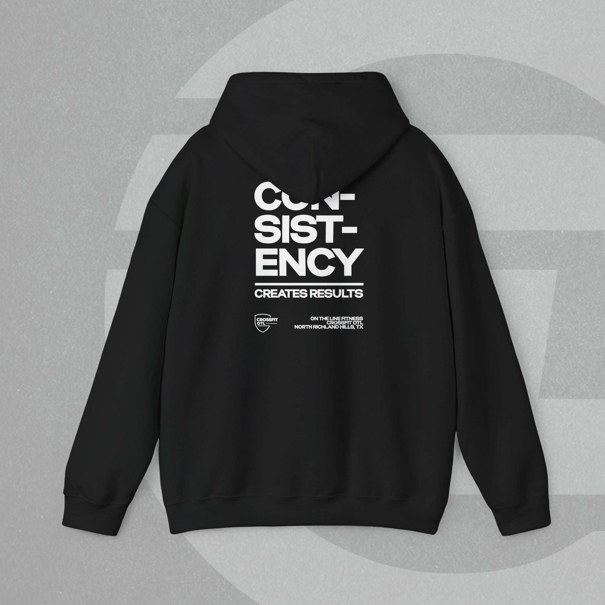 Unisex Hoodie - No Quick Fix. Consistency Creates Results.