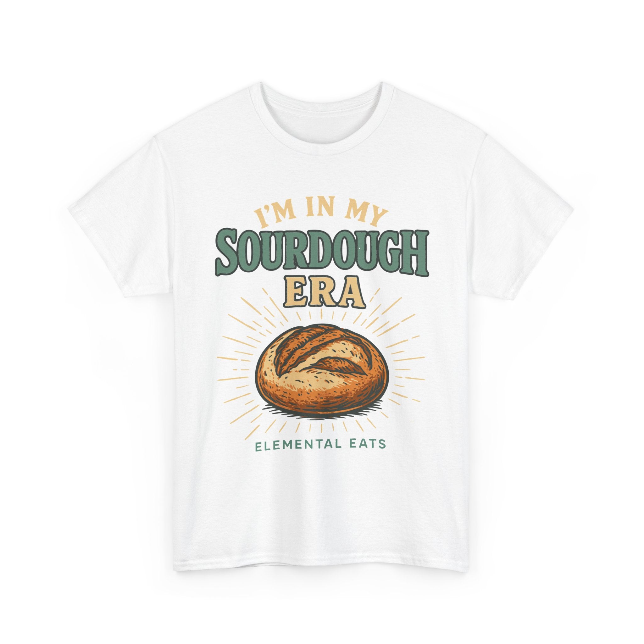 "I'm In My Sourdough Era" - Unisex Heavy Cotton Tee