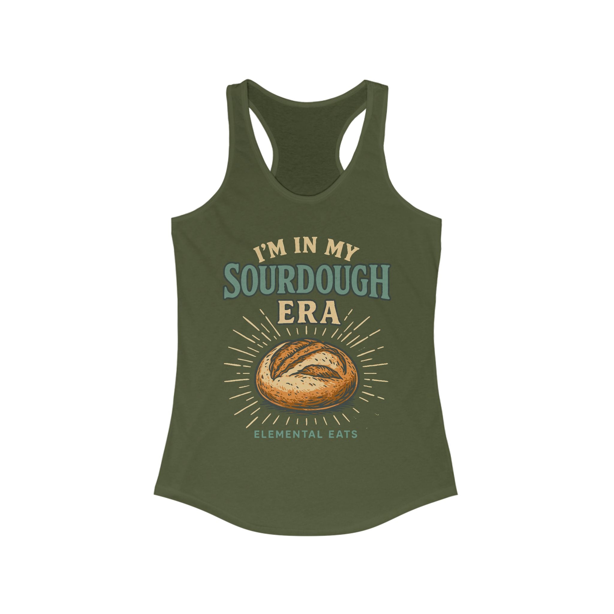 "I'm In My Sourdough Era" - Racerback Tank
