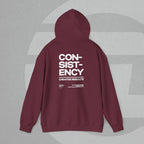 Unisex Hoodie - No Quick Fix. Consistency Creates Results.