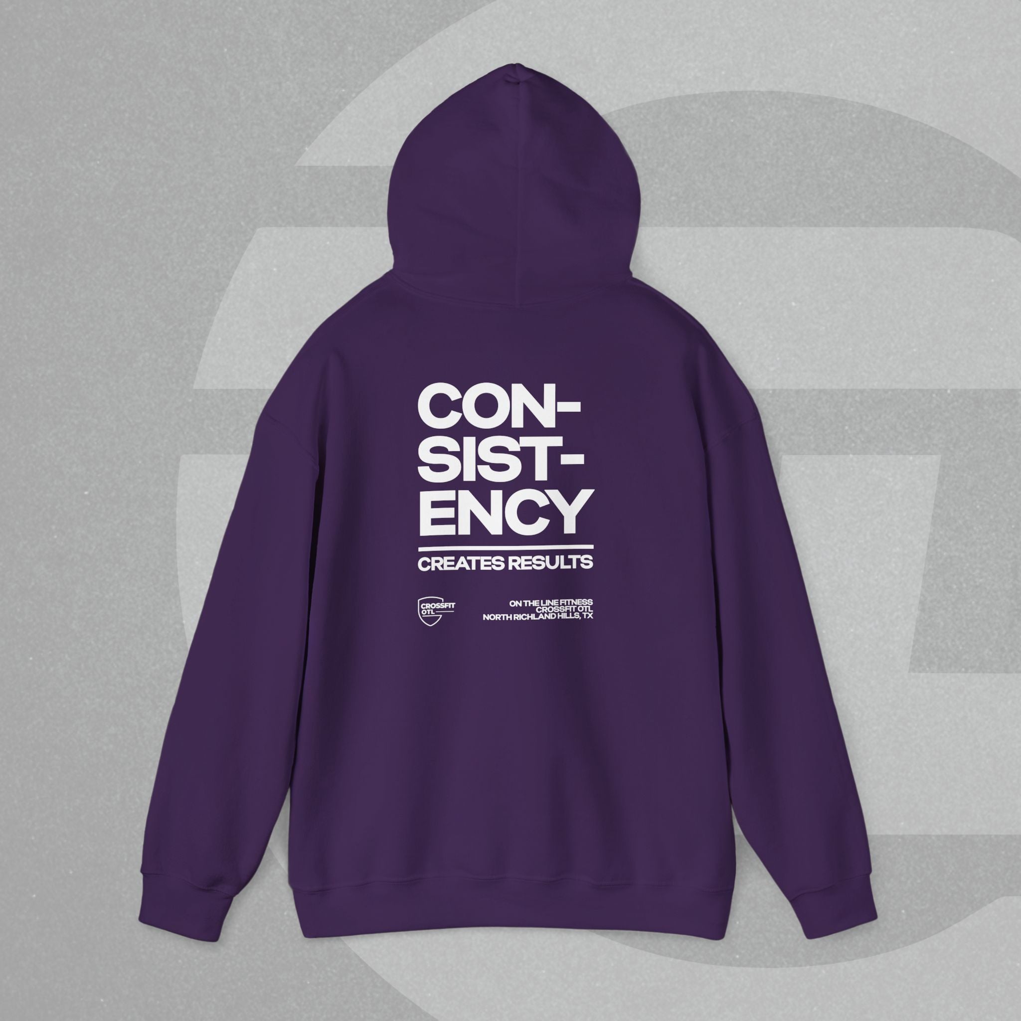 Unisex Hoodie - No Quick Fix. Consistency Creates Results.
