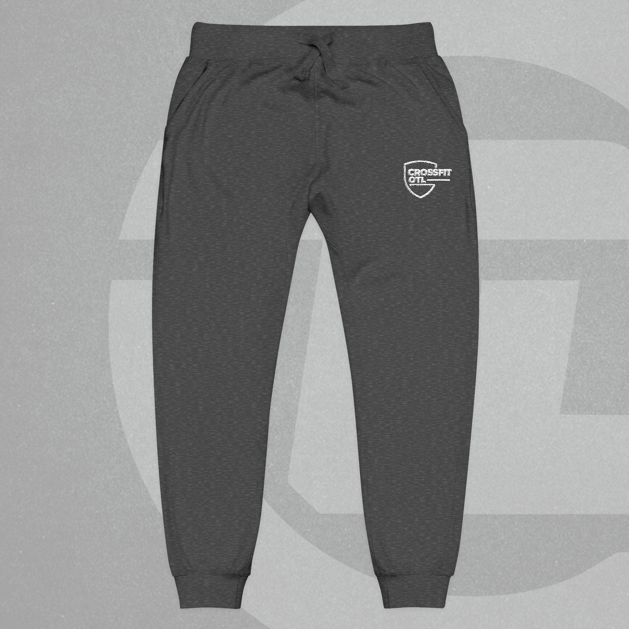 Embroidered Unisex Fleece Sweatpants