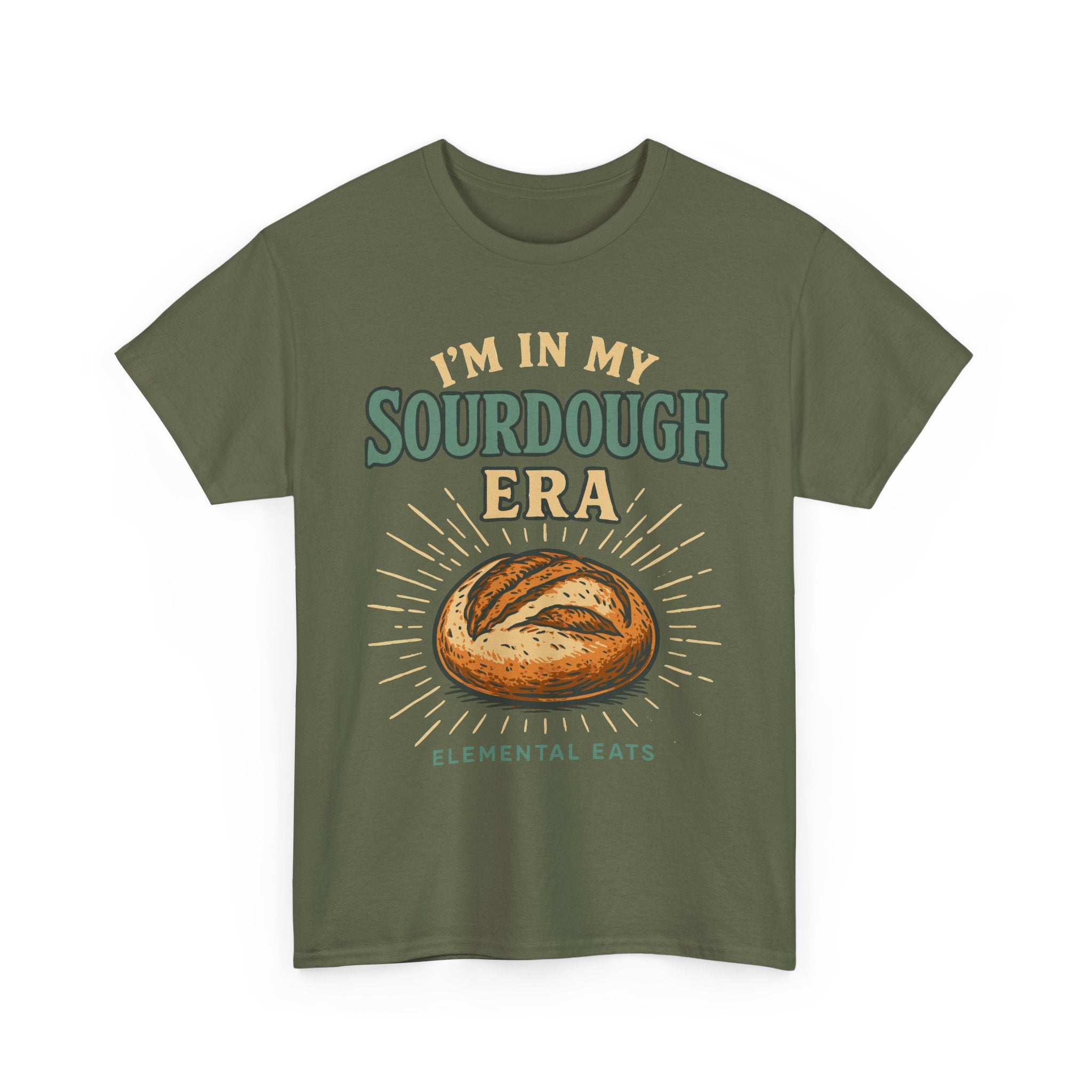 "I'm In My Sourdough Era" - Unisex Heavy Cotton Tee