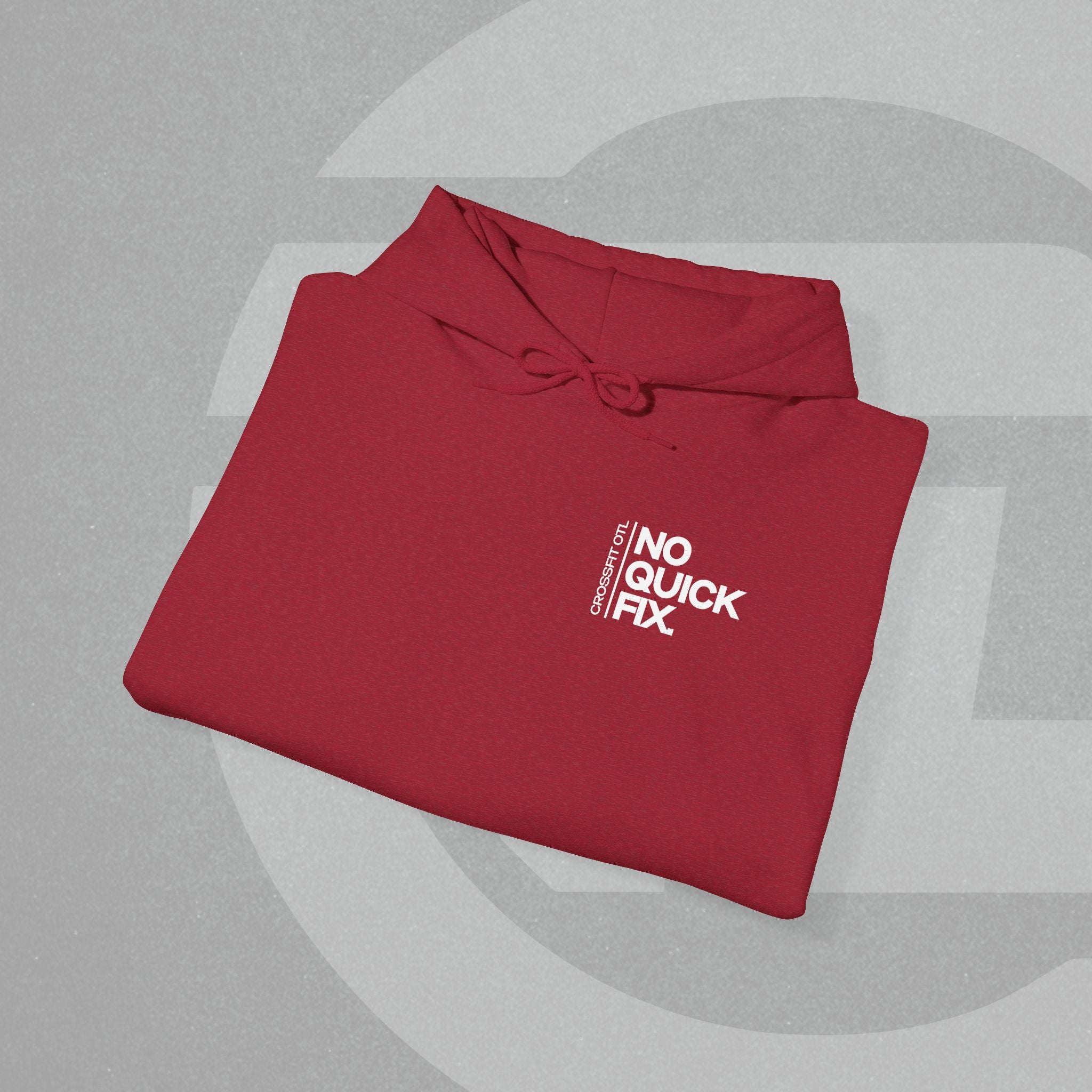 Unisex Hoodie - No Quick Fix. Consistency Creates Results.