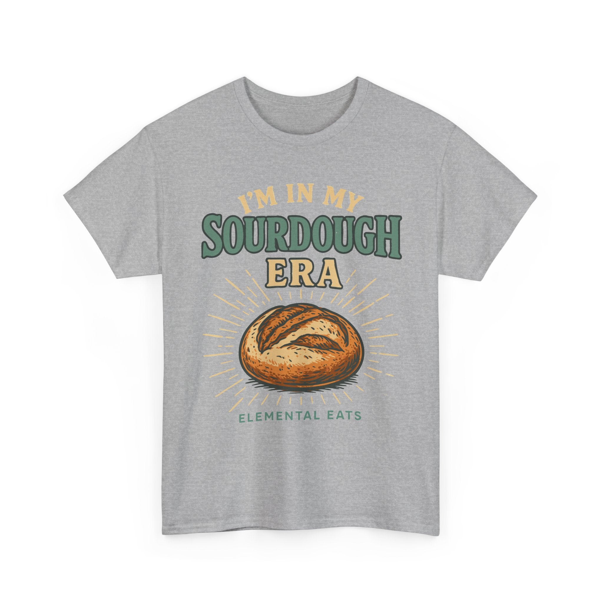 "I'm In My Sourdough Era" - Unisex Heavy Cotton Tee