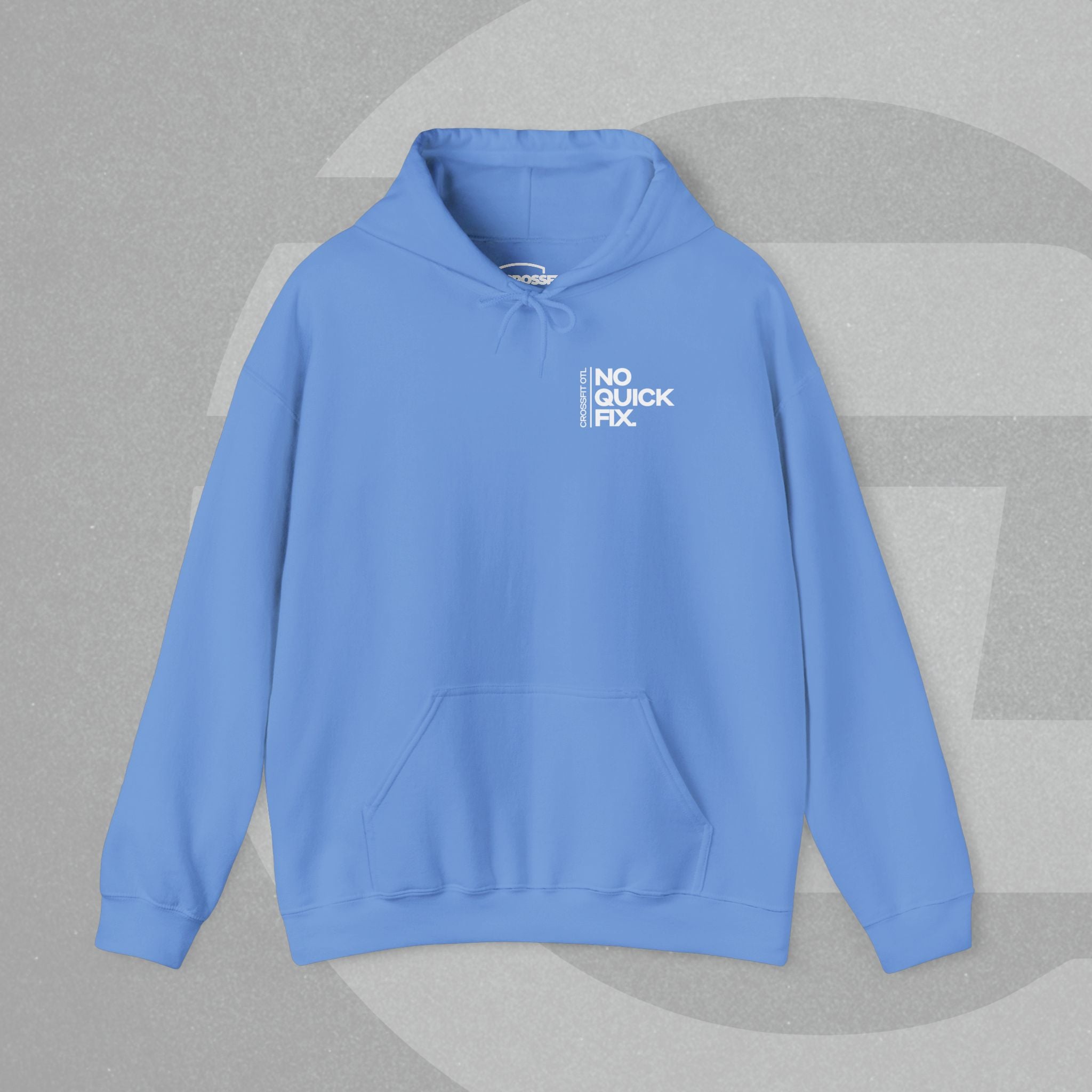 Unisex Hoodie - No Quick Fix. Consistency Creates Results.