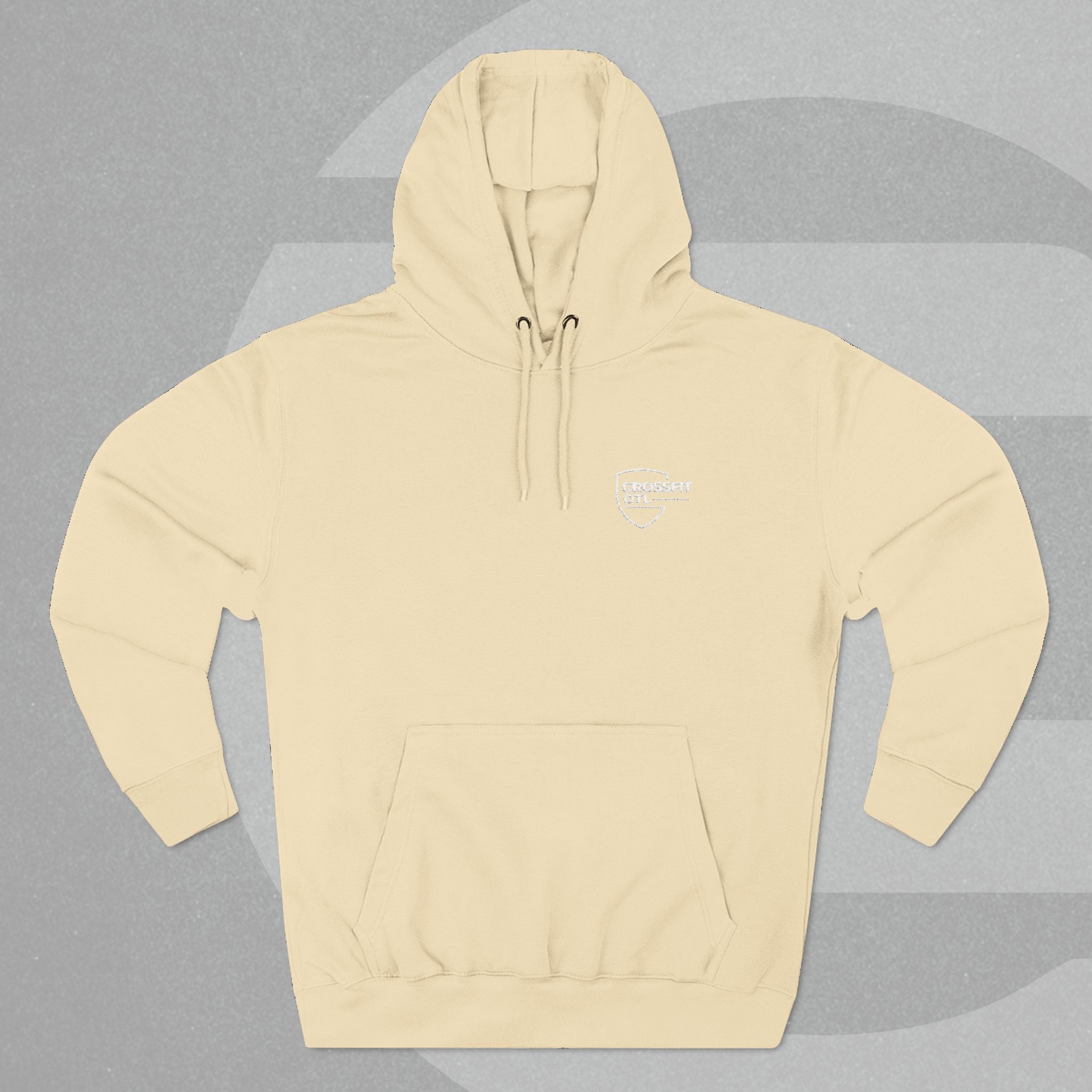 Embroidered Fleece Pullover Hoodie