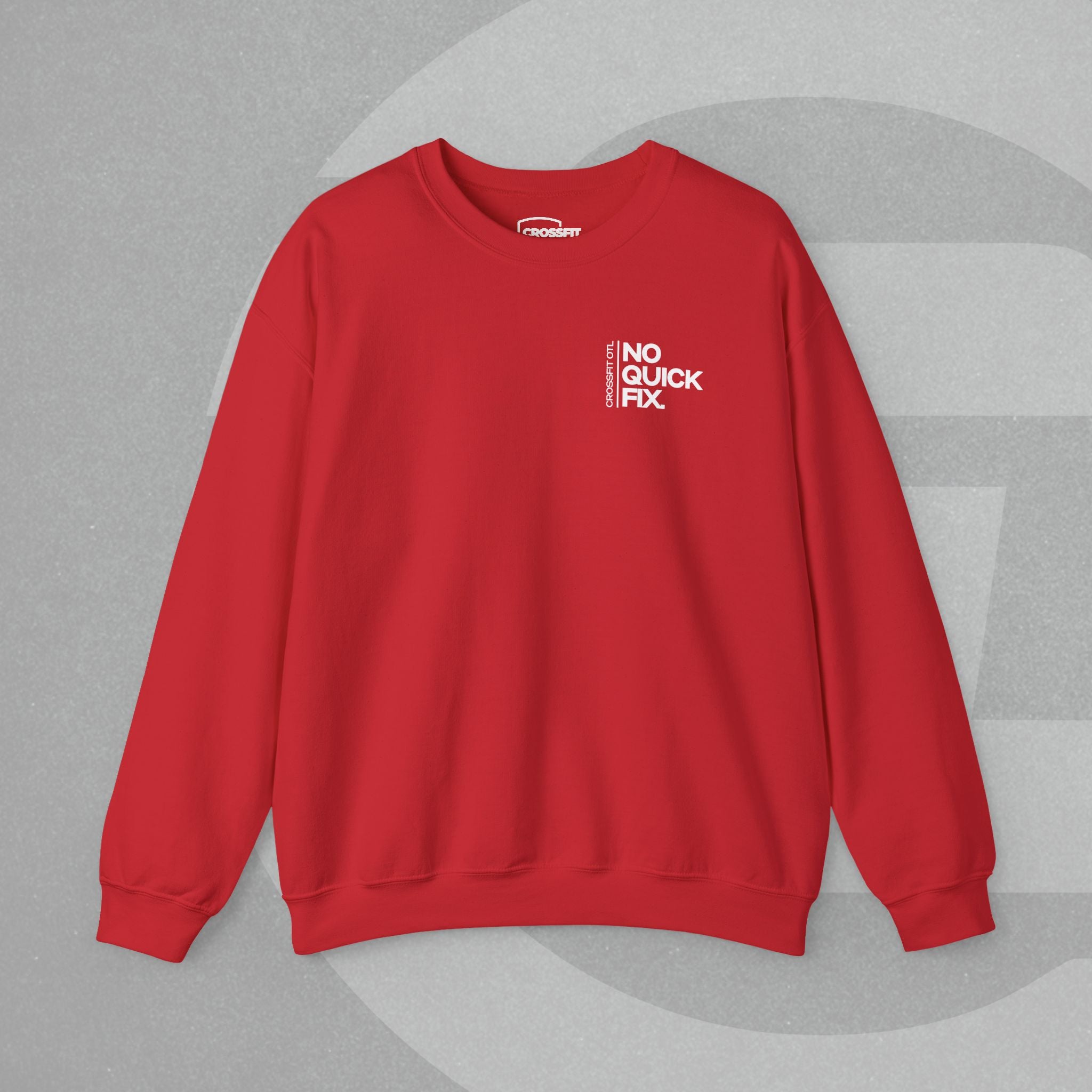 Crewneck Sweatshirt - No Quick Fix. Consistency Creates Results.
