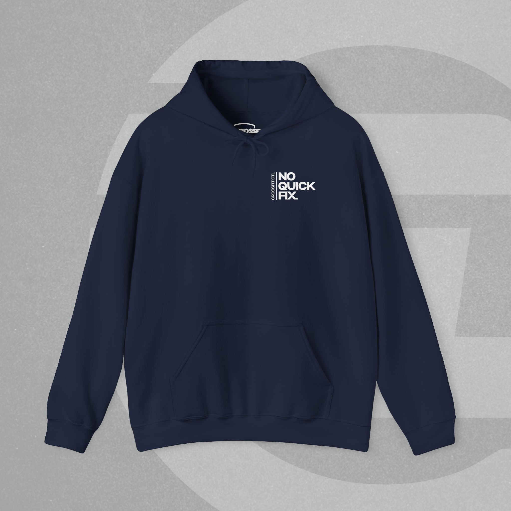 Unisex Hoodie - No Quick Fix. Consistency Creates Results.