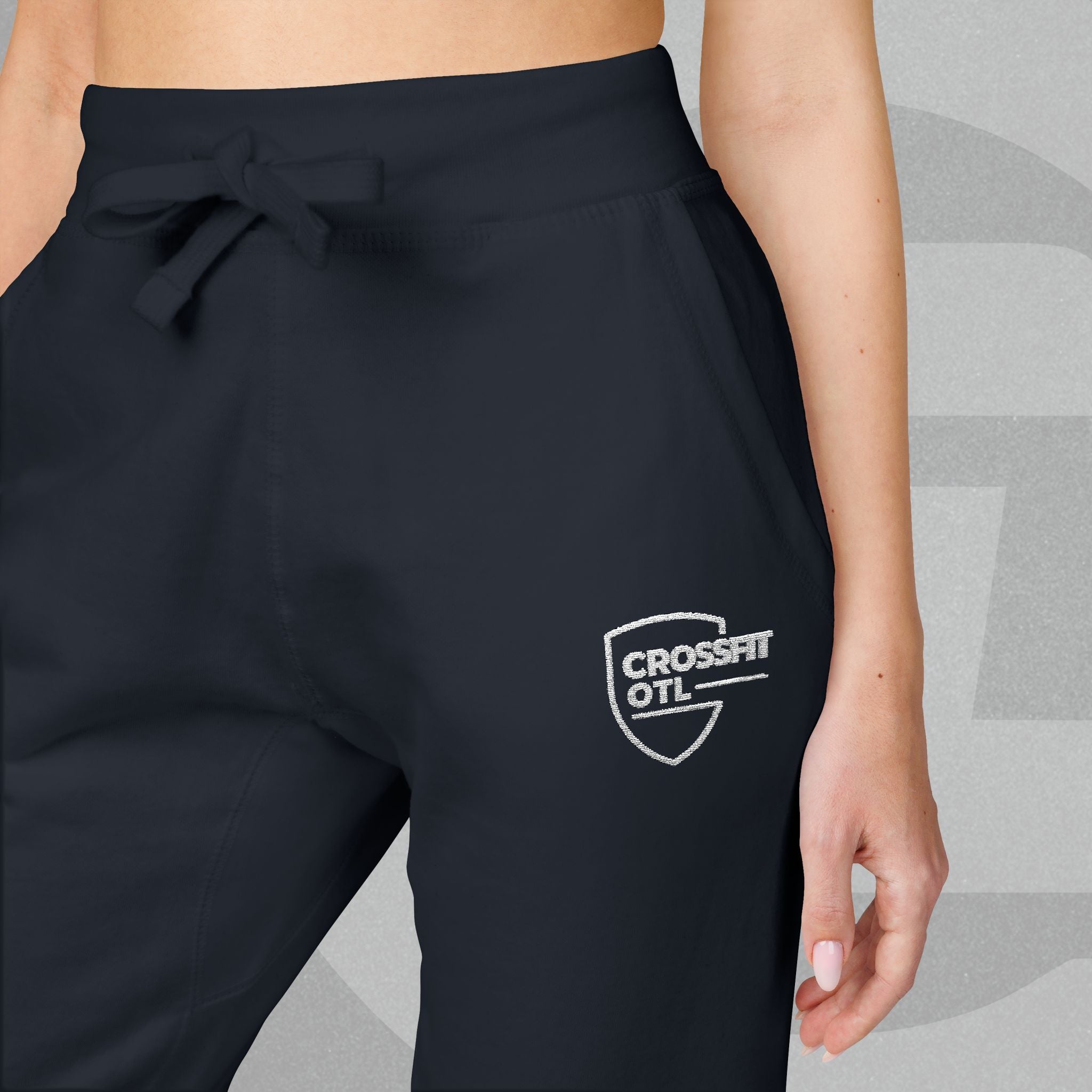 Embroidered Unisex Fleece Sweatpants