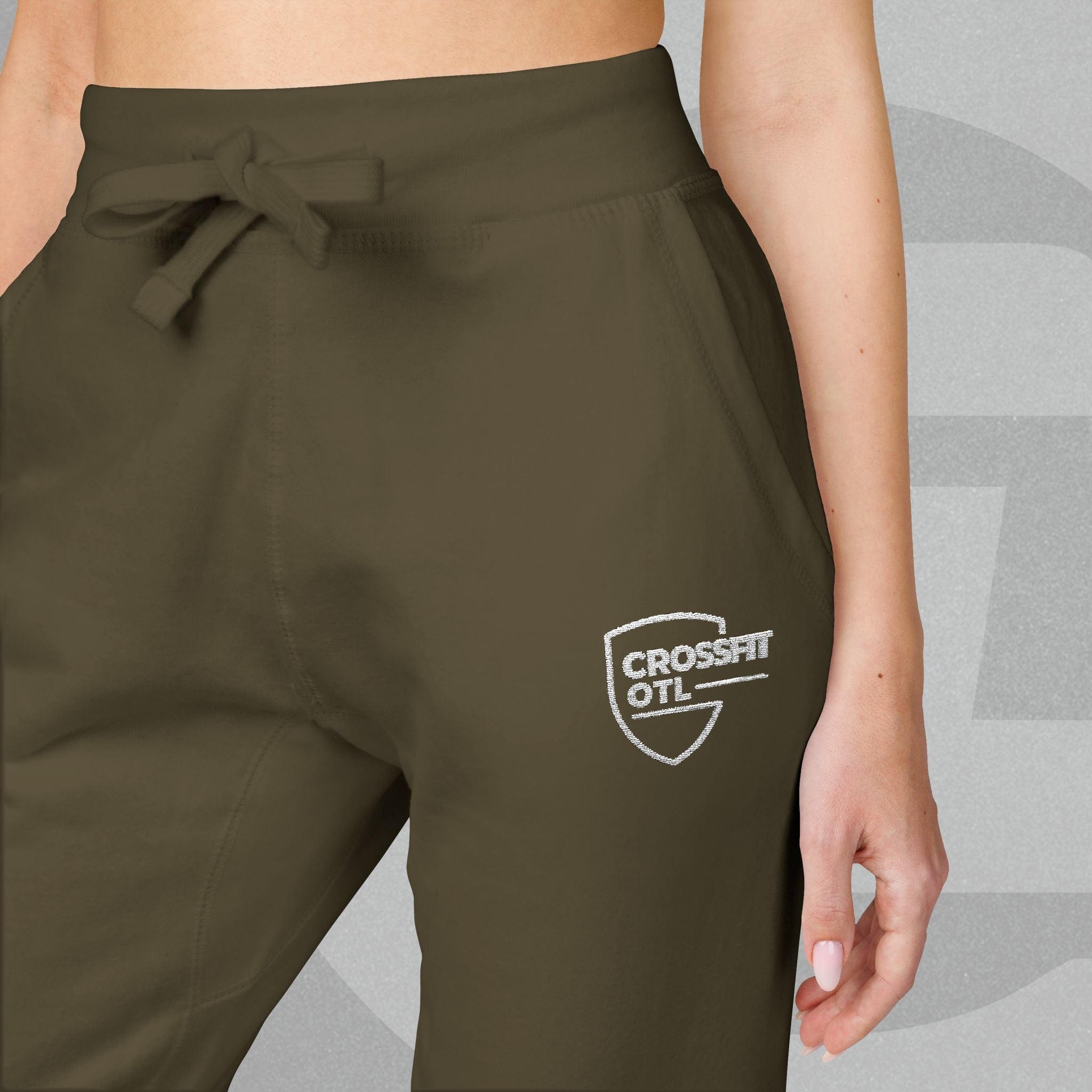 Embroidered Unisex Fleece Sweatpants