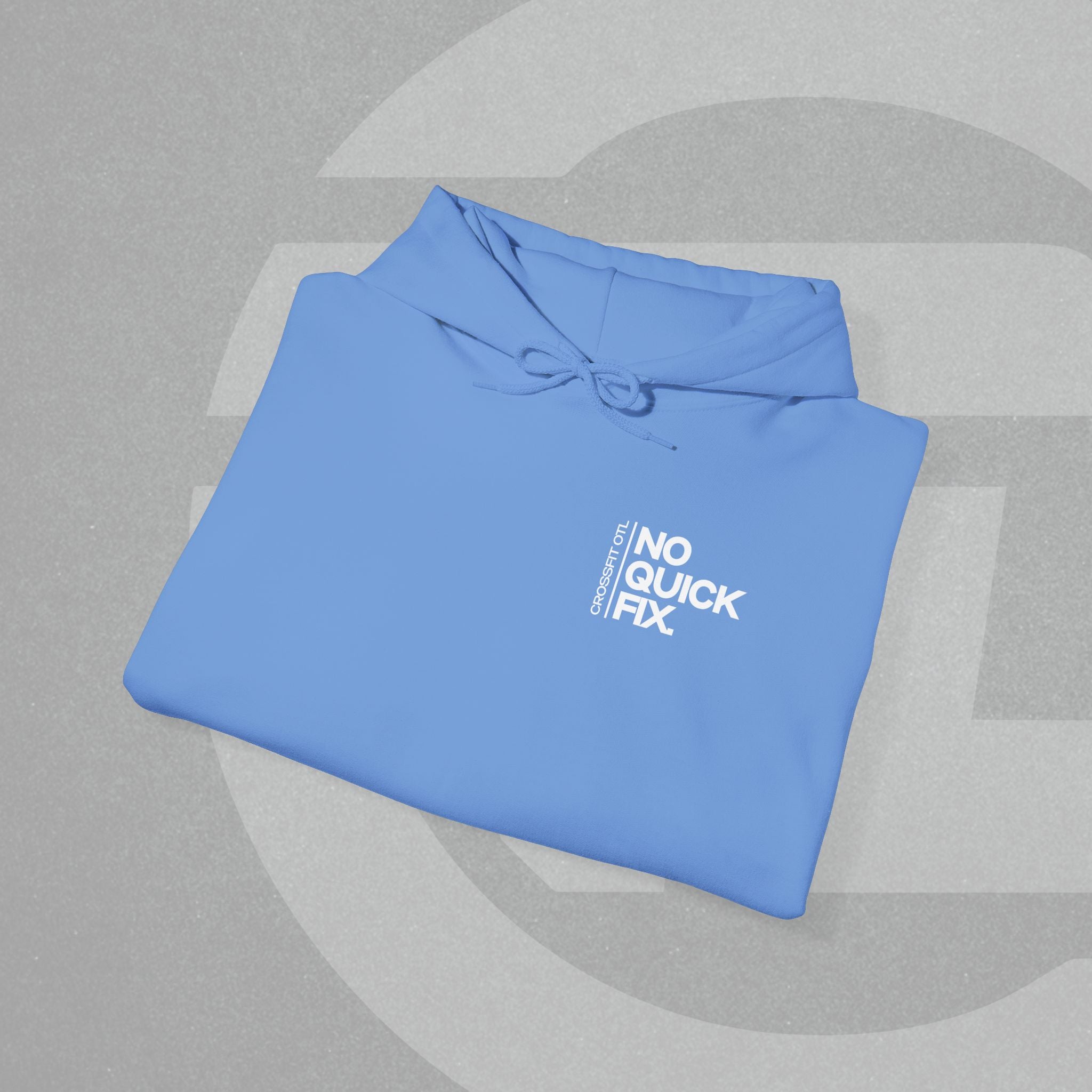 Unisex Hoodie - No Quick Fix. Consistency Creates Results.