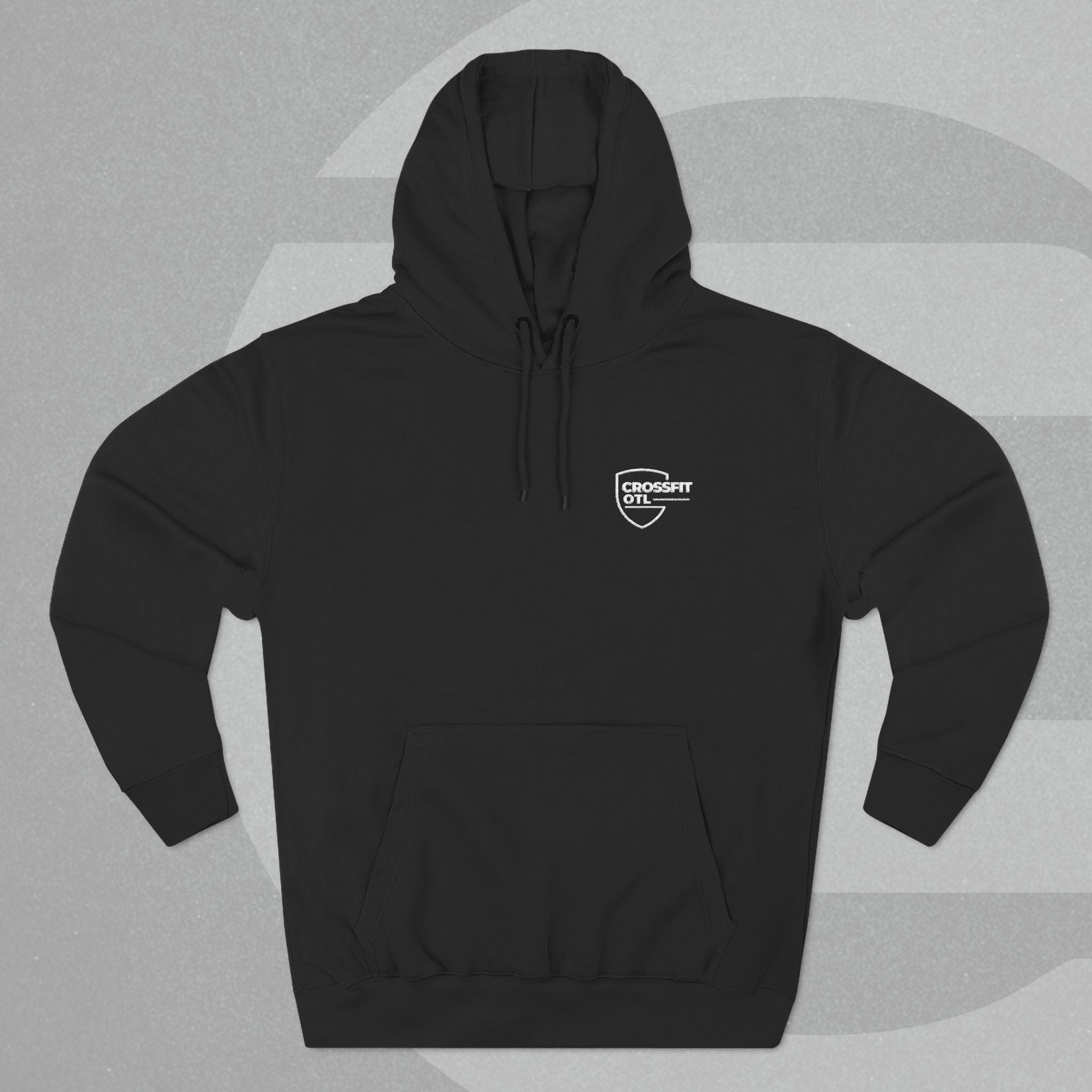 Embroidered Fleece Pullover Hoodie