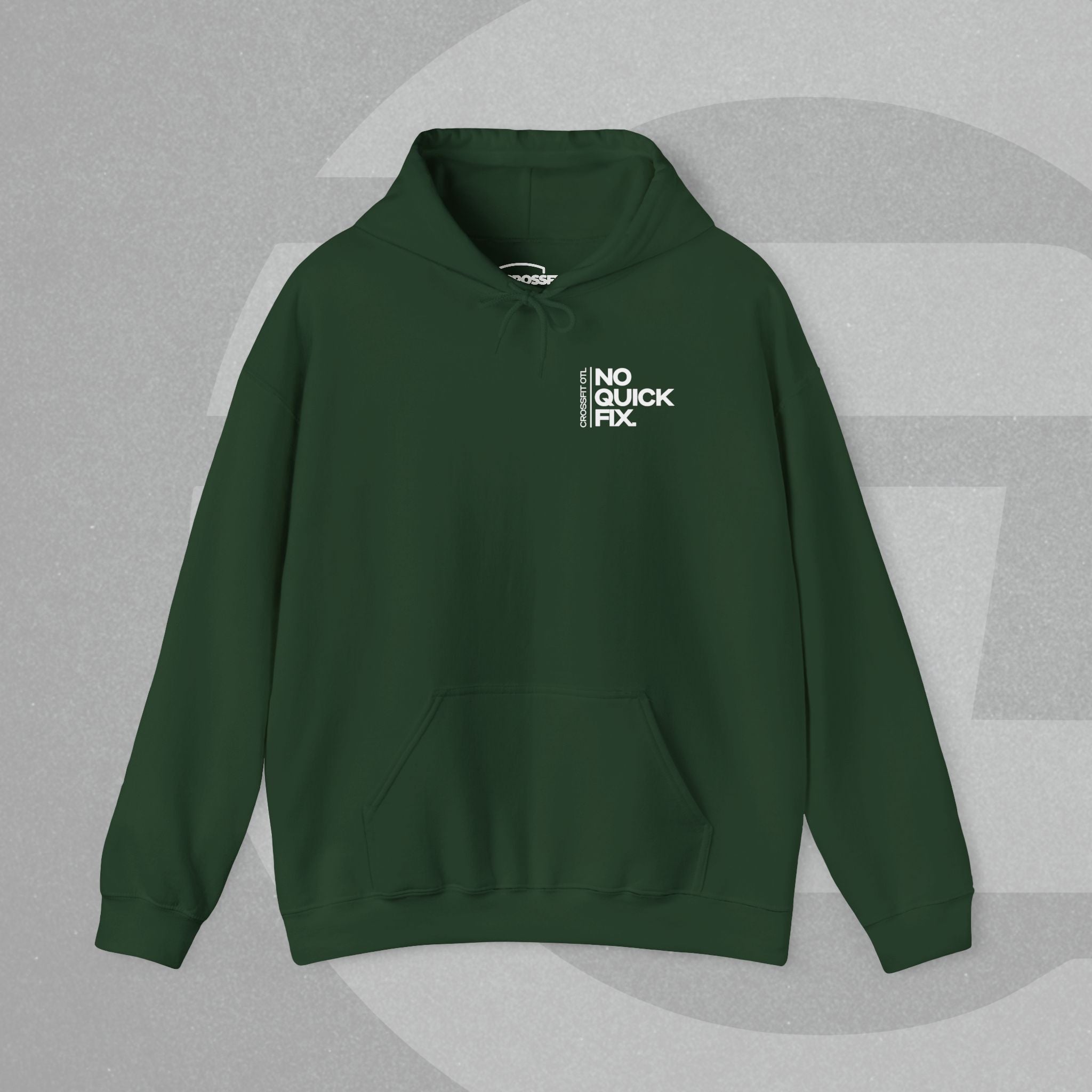 Unisex Hoodie - No Quick Fix. Consistency Creates Results.