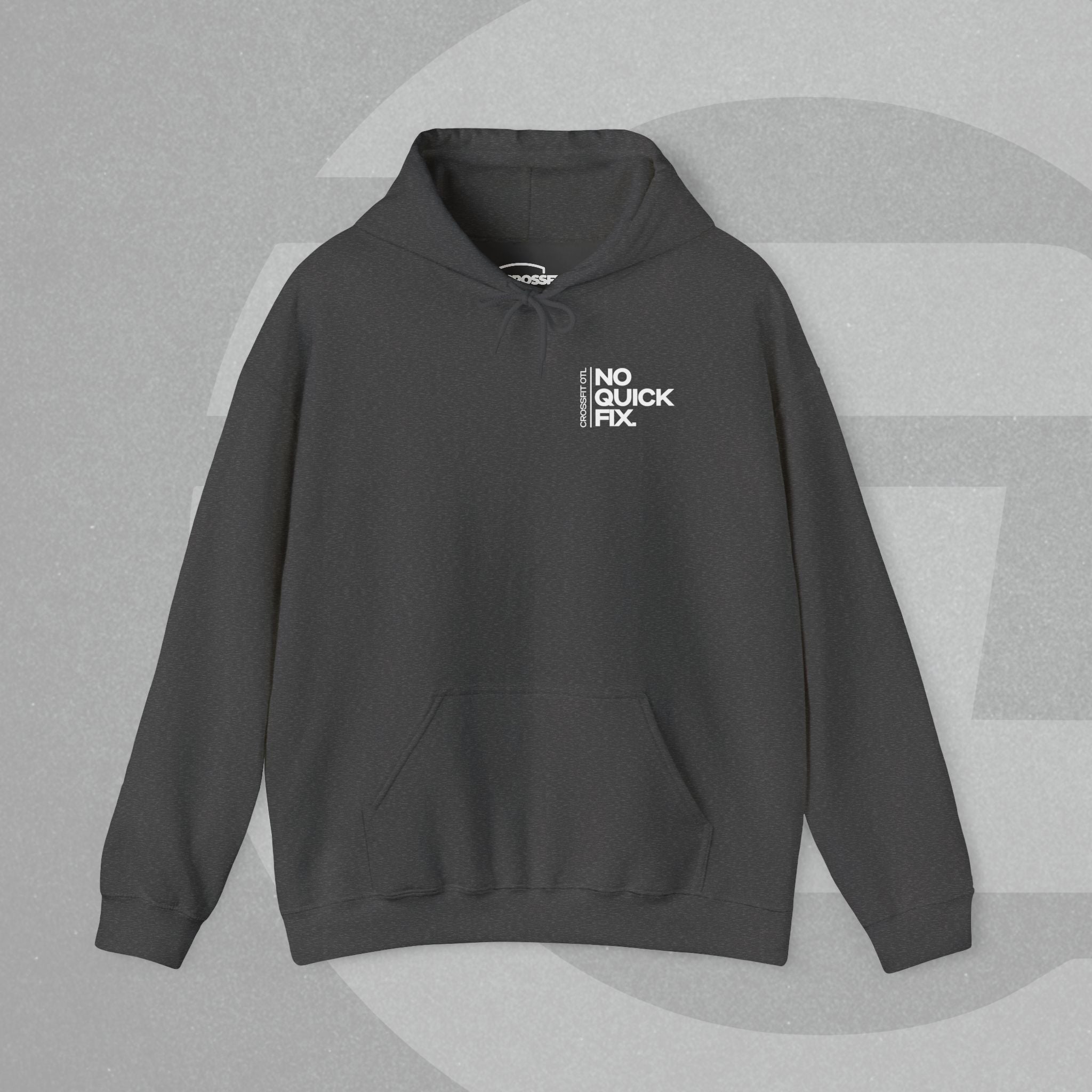 Unisex Hoodie - No Quick Fix. Consistency Creates Results.