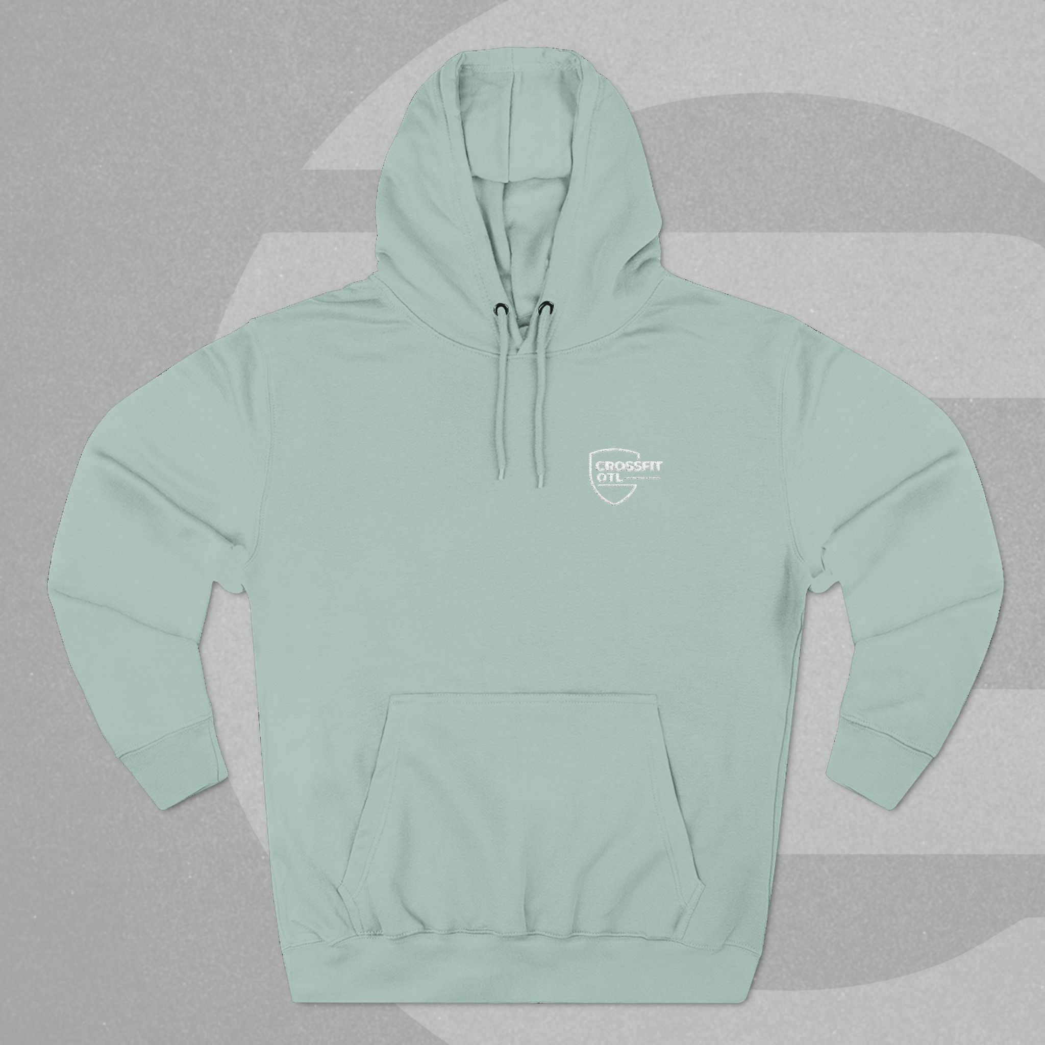 Embroidered Fleece Pullover Hoodie