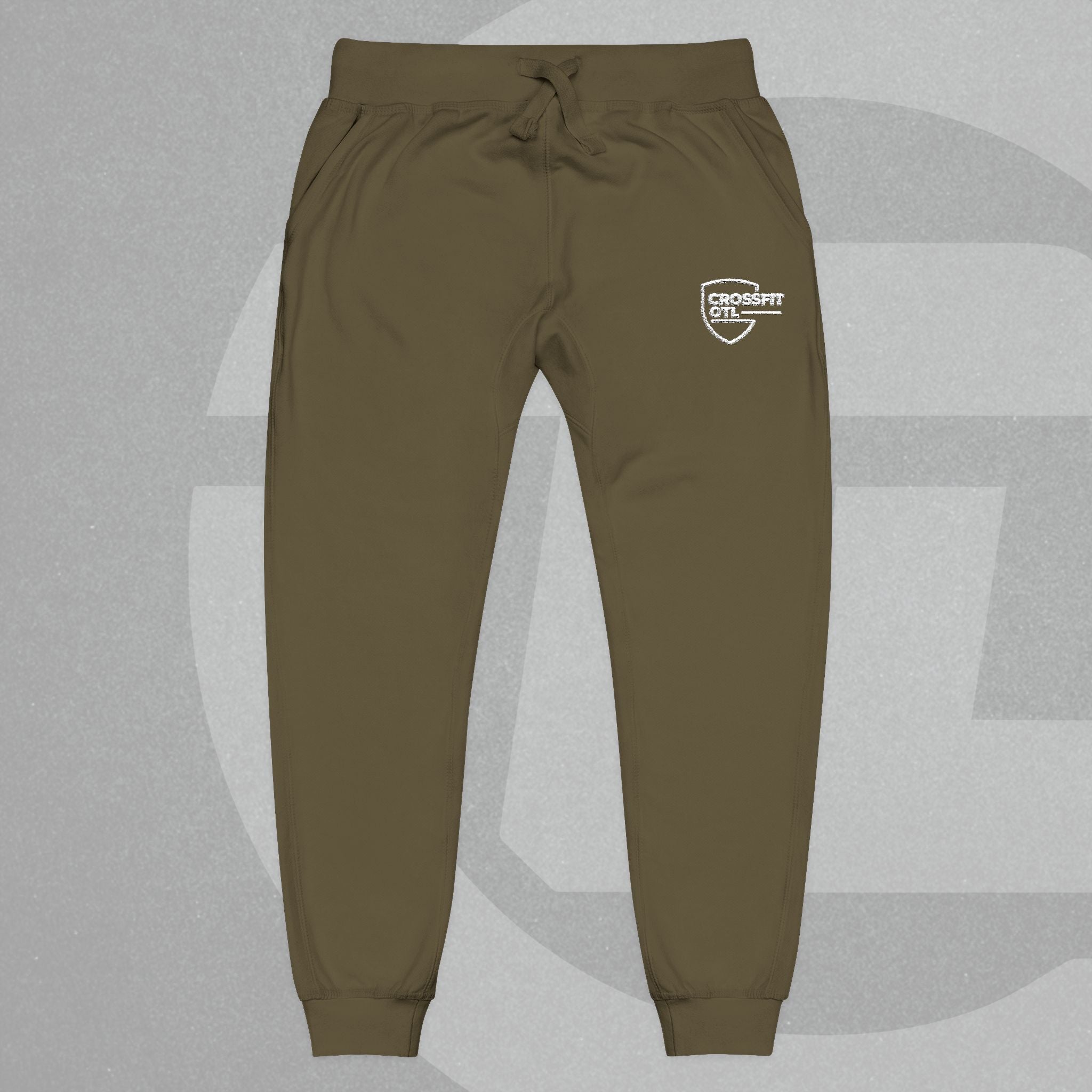 Embroidered Unisex Fleece Sweatpants